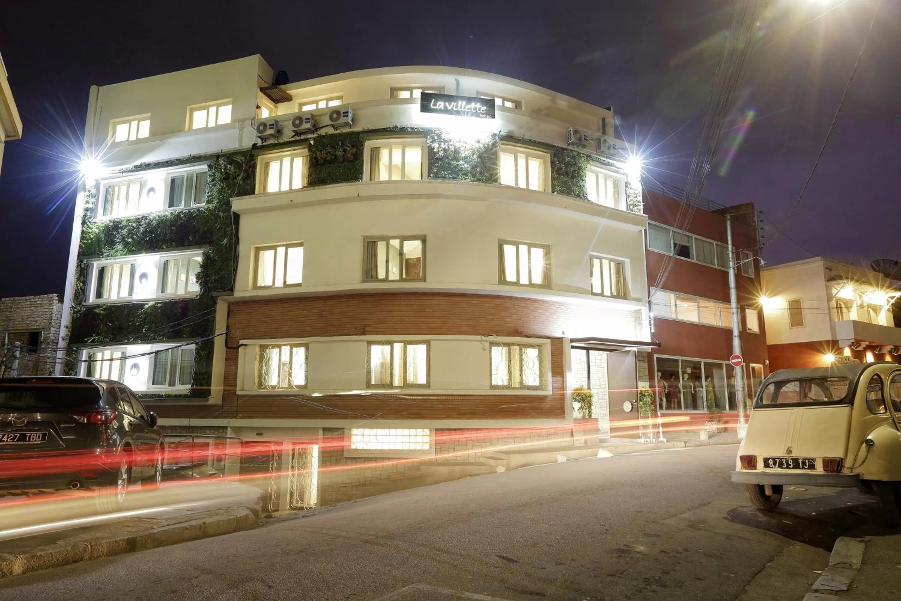Facade/entrance in Hotel La Villette