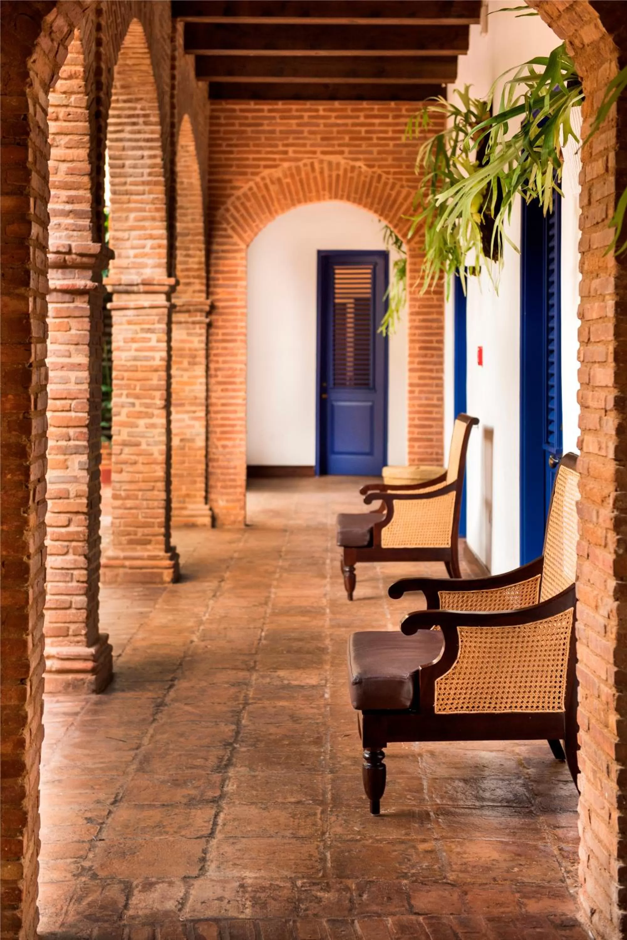 Patio in Casas del XVI