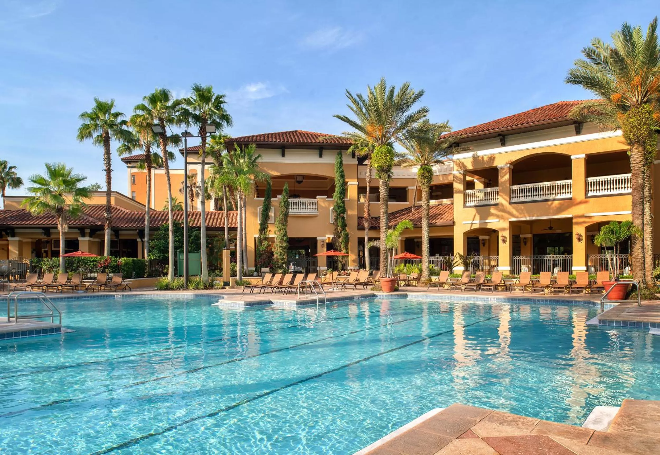 Property building, Swimming Pool in Floridays Orlando Two & Three Bed Rooms Condo Resort