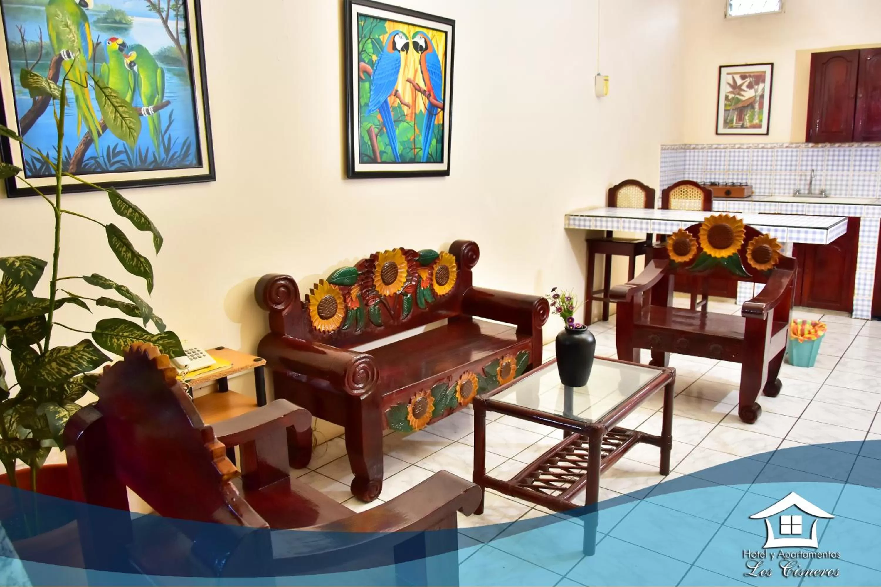 Decorative detail in Hotel y Apartments Los Cisneros