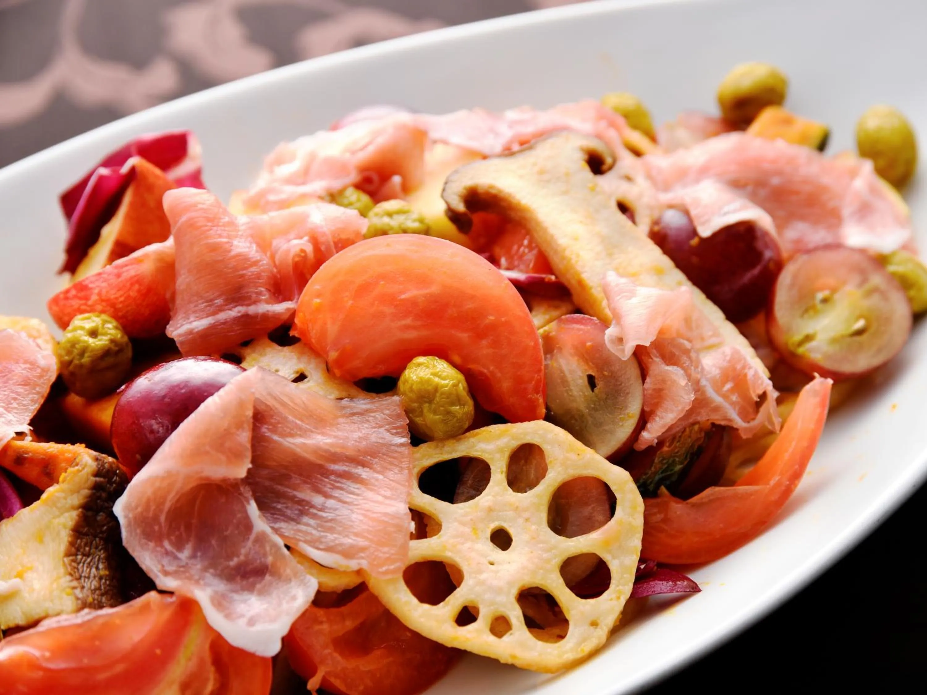 Food close-up in Hotel Den Haag Huis Ten Bosch