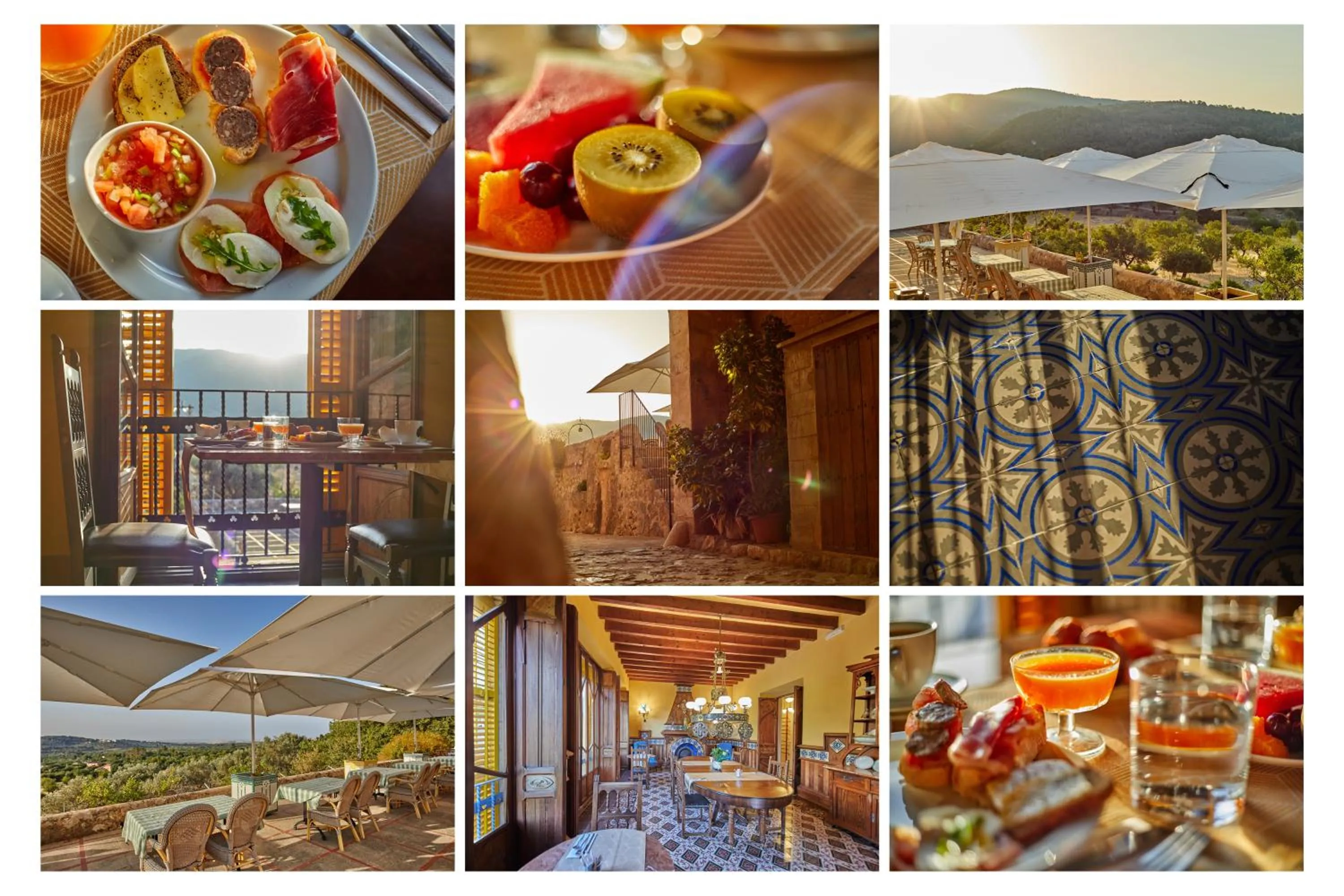 Buffet breakfast in Agroturismo Alquería Blanca