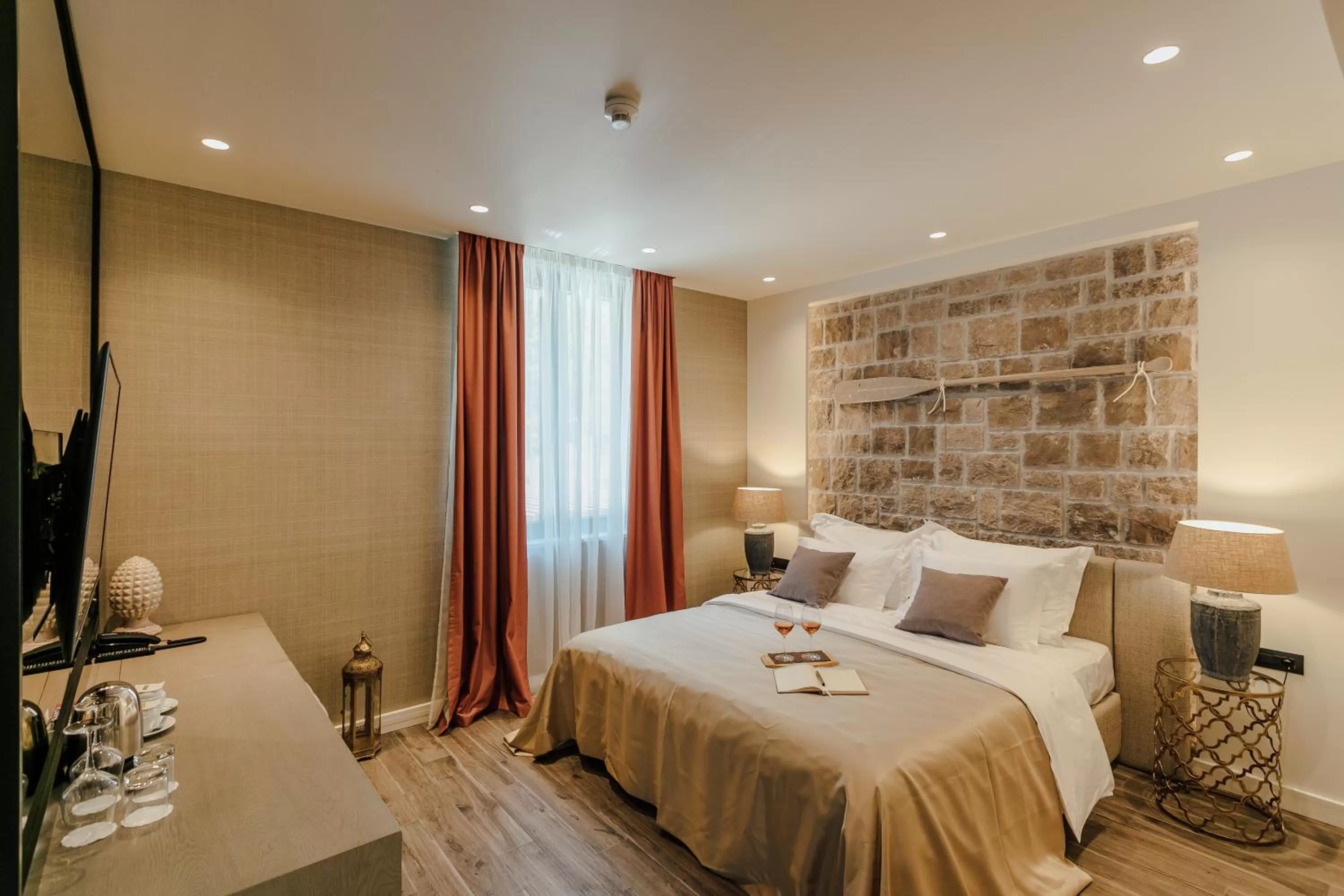 Bedroom, Bed in Boutique Hotel Casa del Mare - Vizura