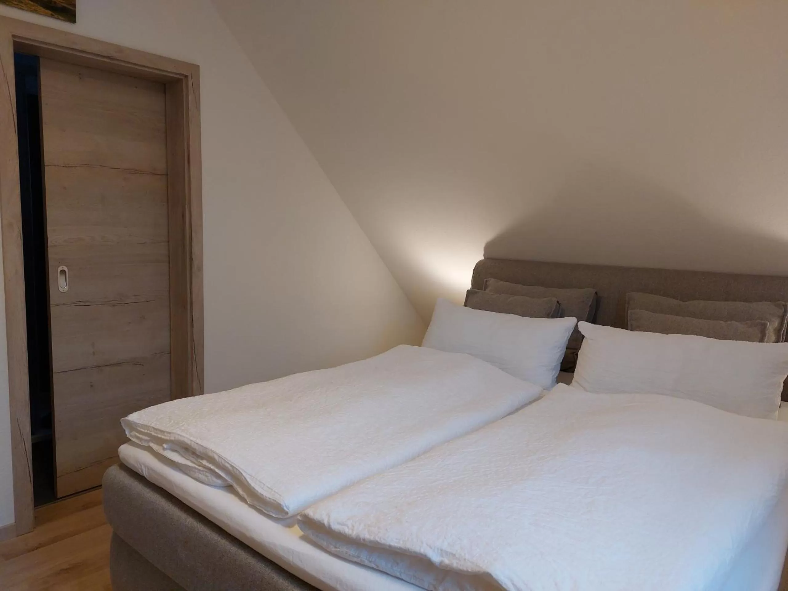 Bedroom, Bed in Gasthaus Goldener Stern