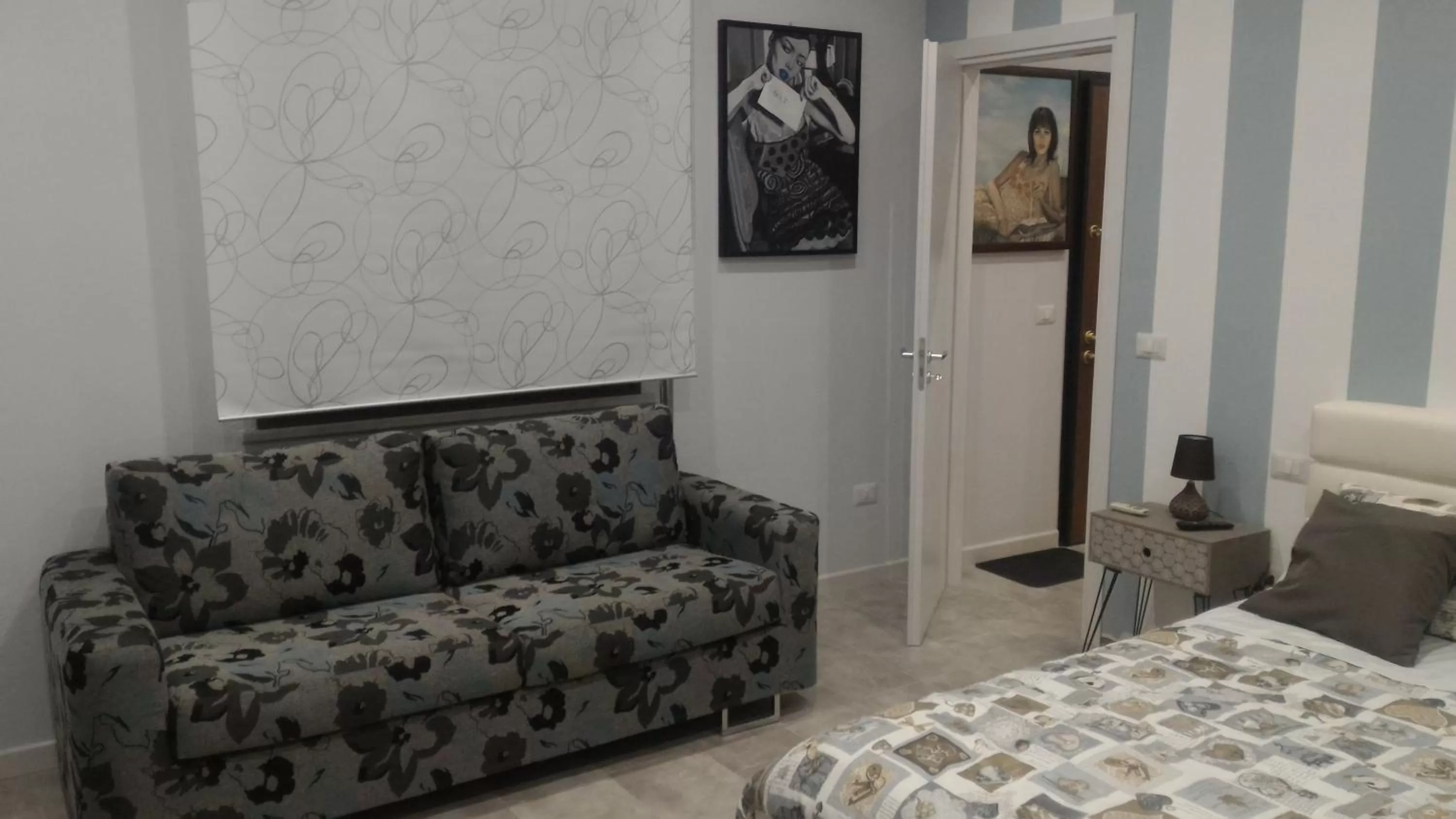 Bed in B&B A casa dell'artista