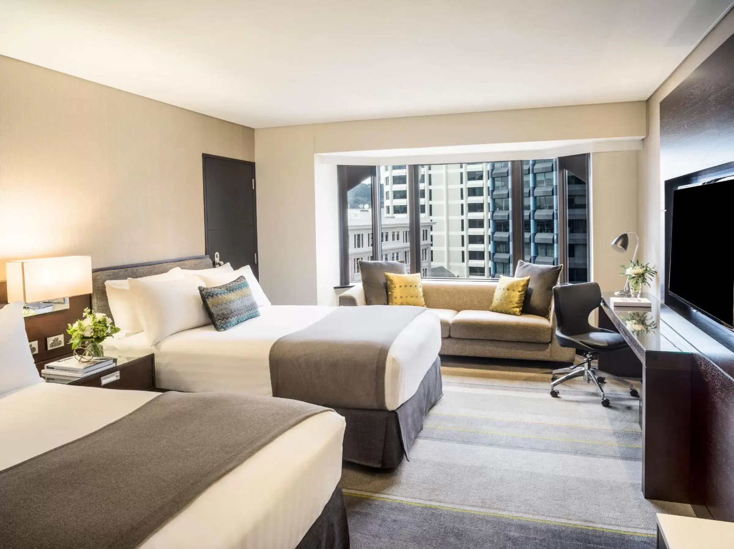 Premium Double Room with Two Double Beds in InterContinental Wellington by IHG Premium Double Room with Two Double Beds in InterContinental Wellington by IHG