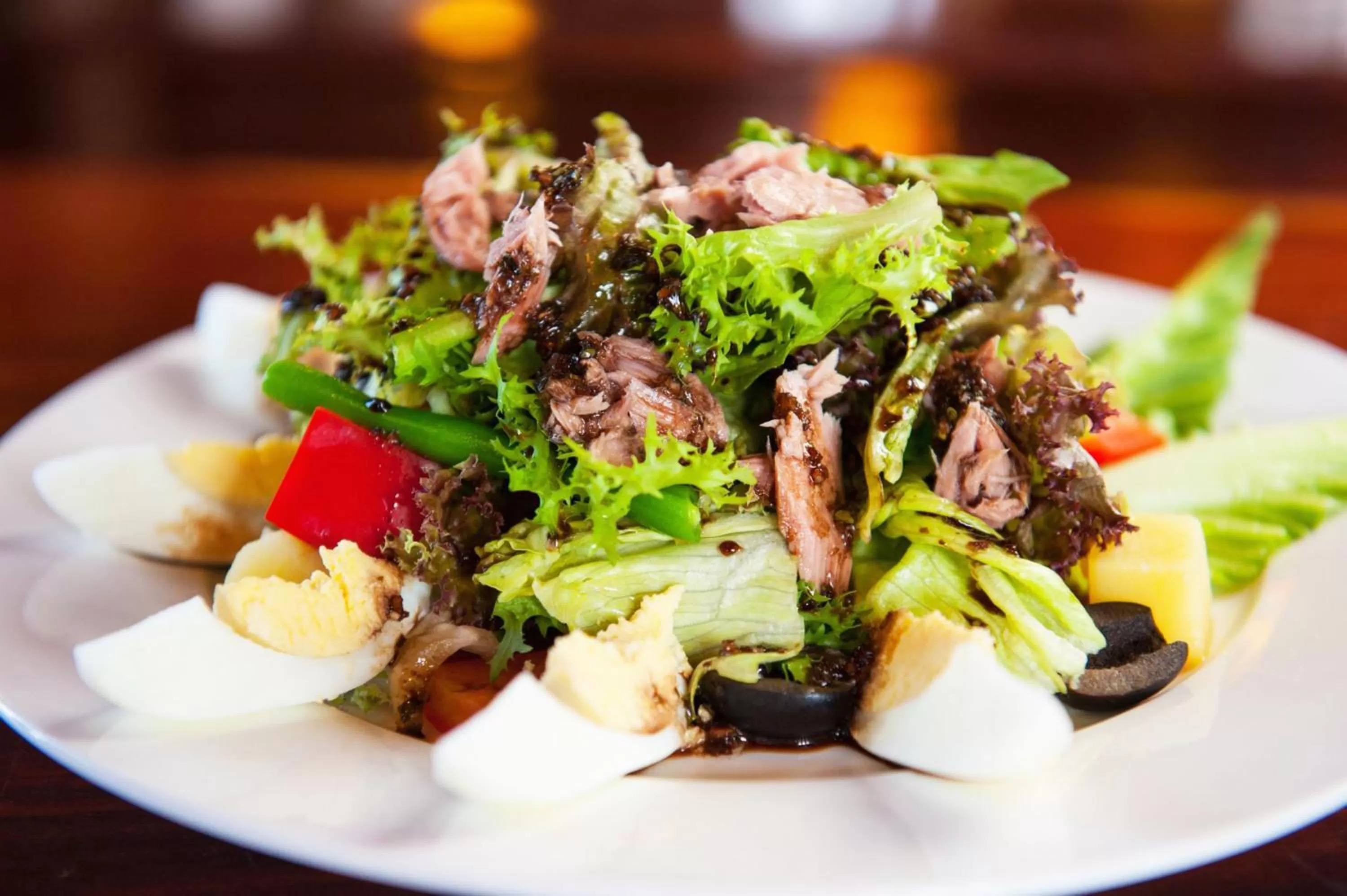 Food close-up in Okay Palace Hotel