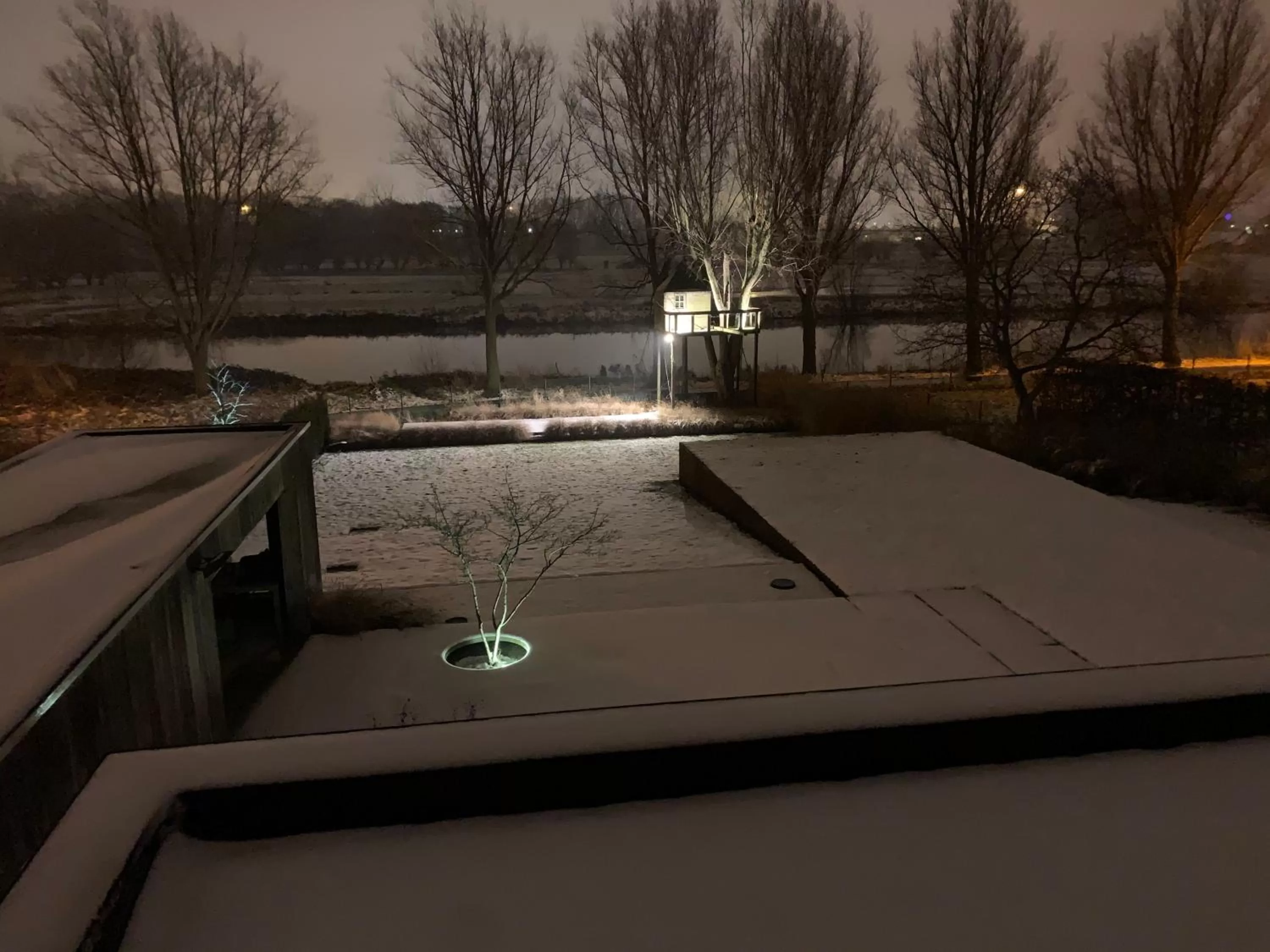 Garden view in B&B The View Bis