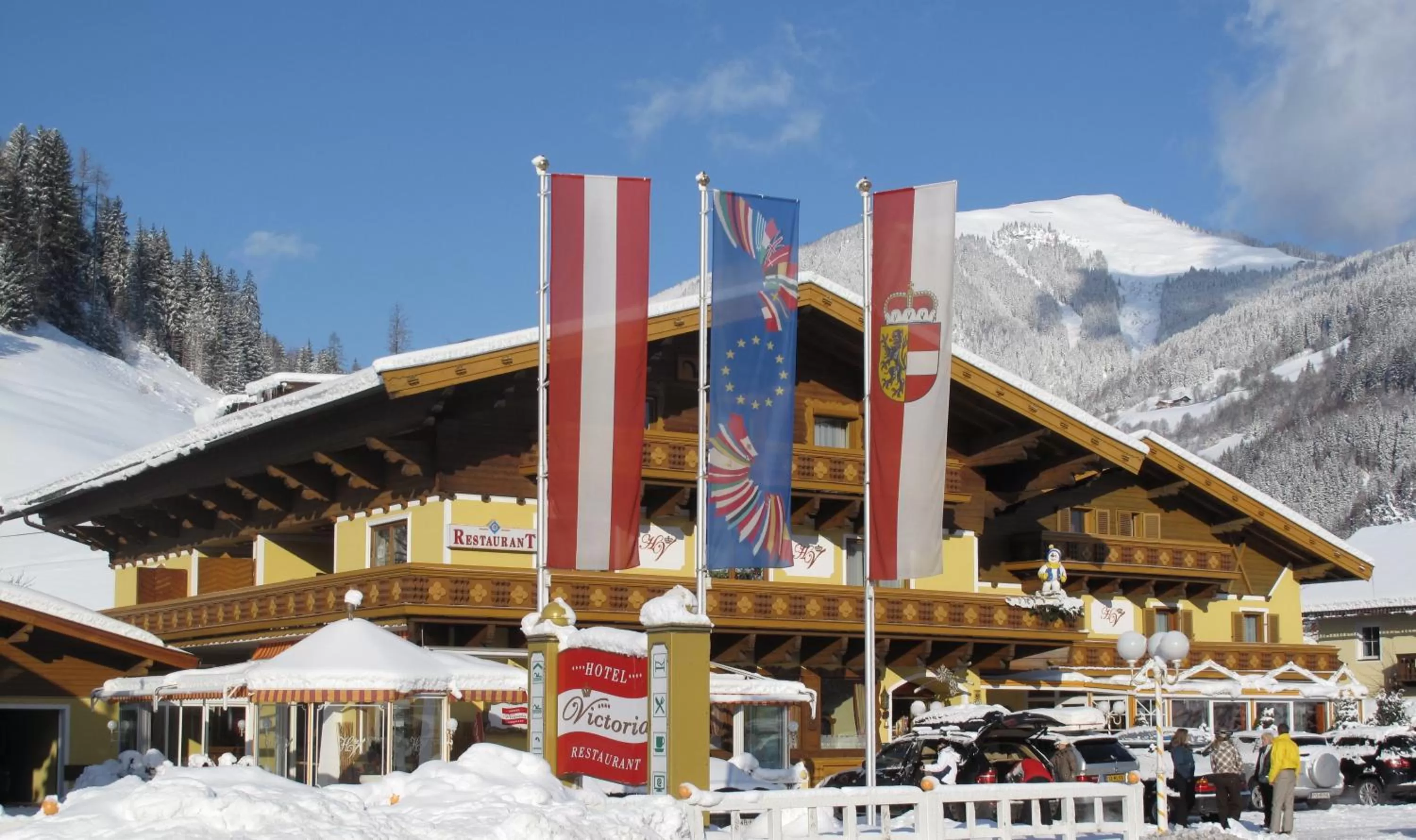 Facade/entrance in Hotel Victoria