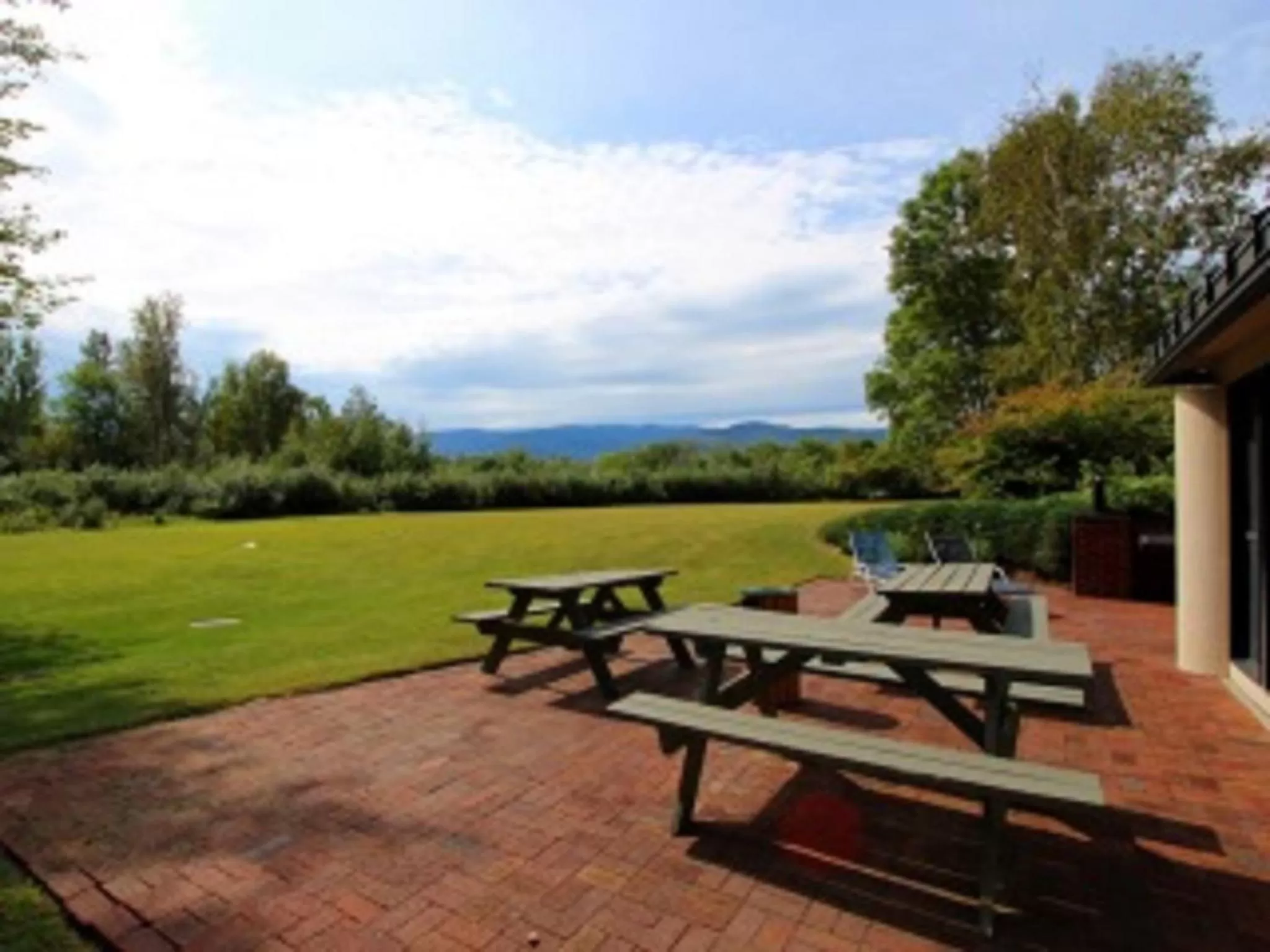 Patio in Rivergreen Resort