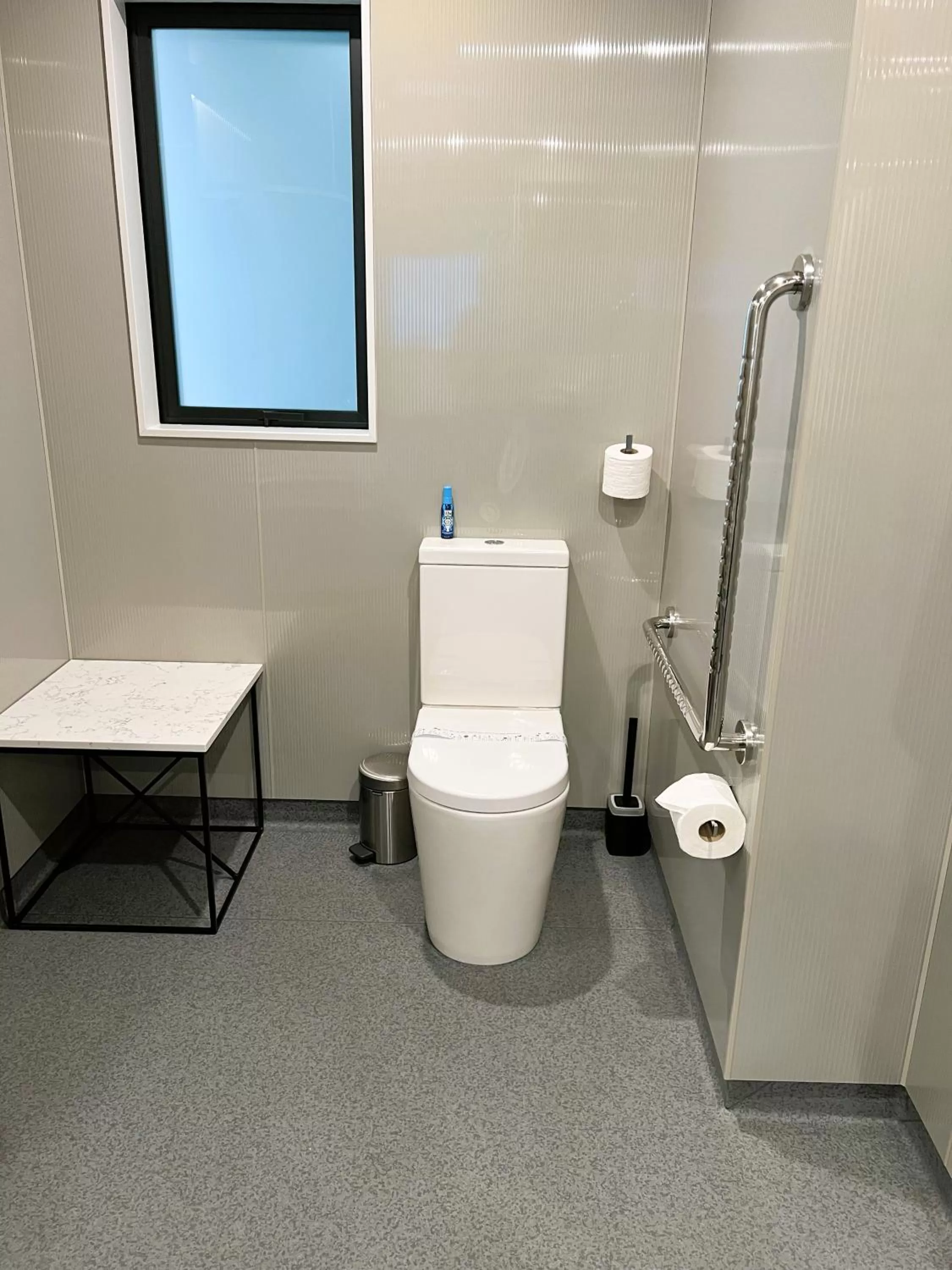 Toilet in Fiordland Lakeview Motel and Apartments