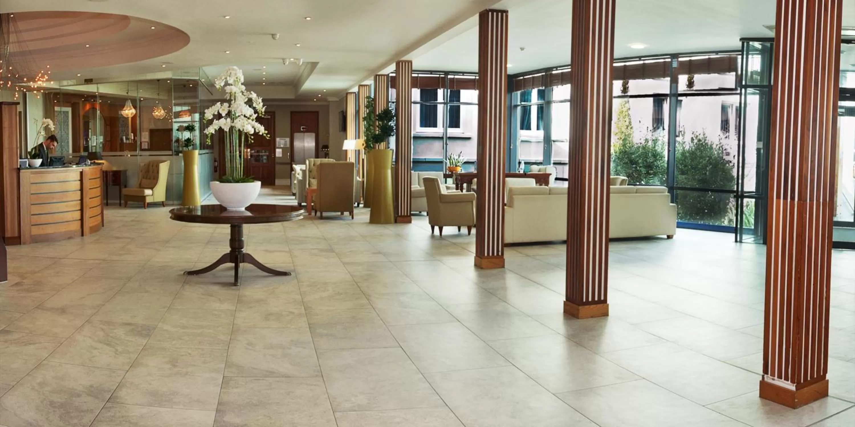 Lobby or reception in Green Isle Hotel, Dublin