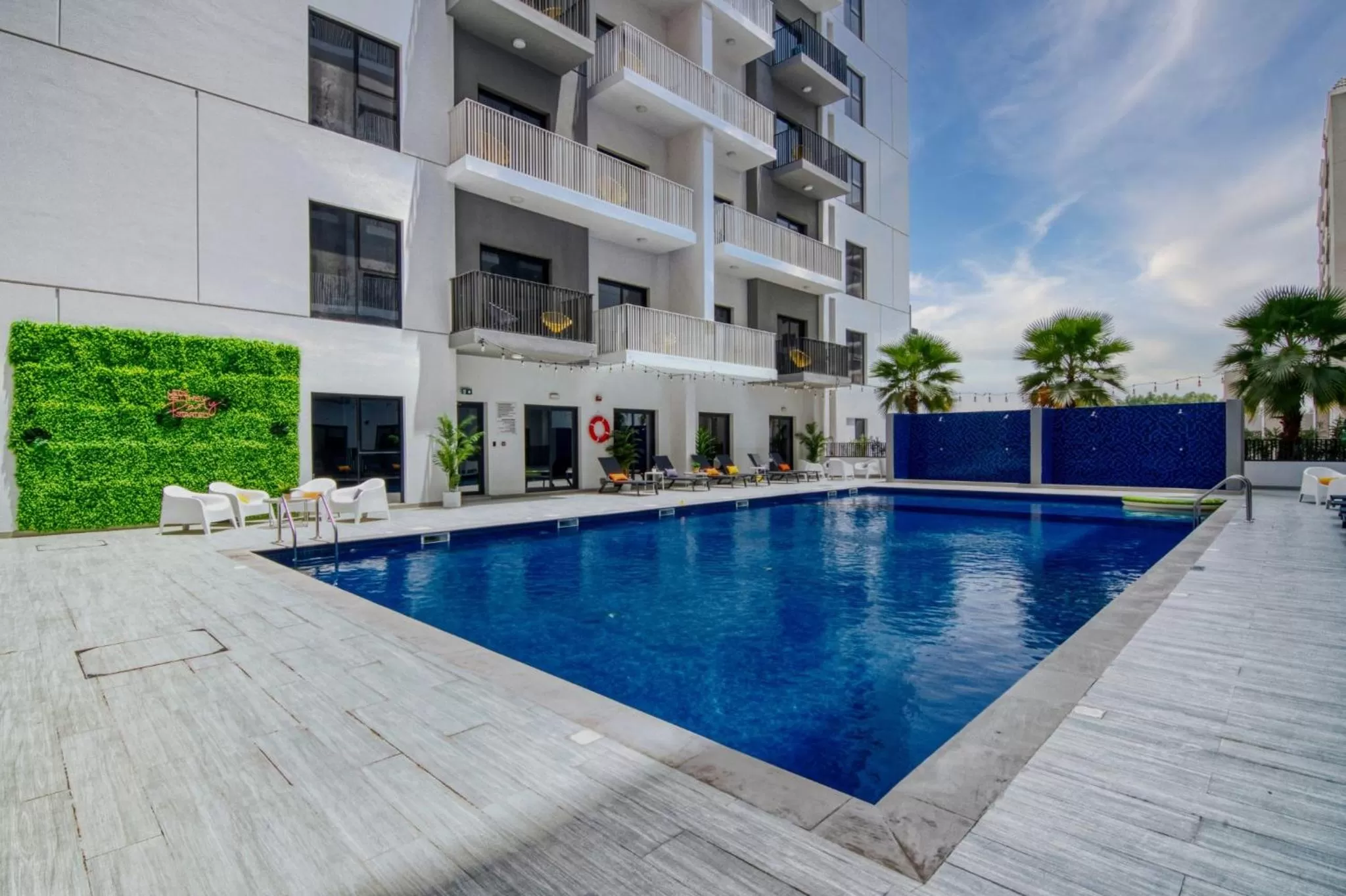 Swimming pool in YouCo coliving Dubai