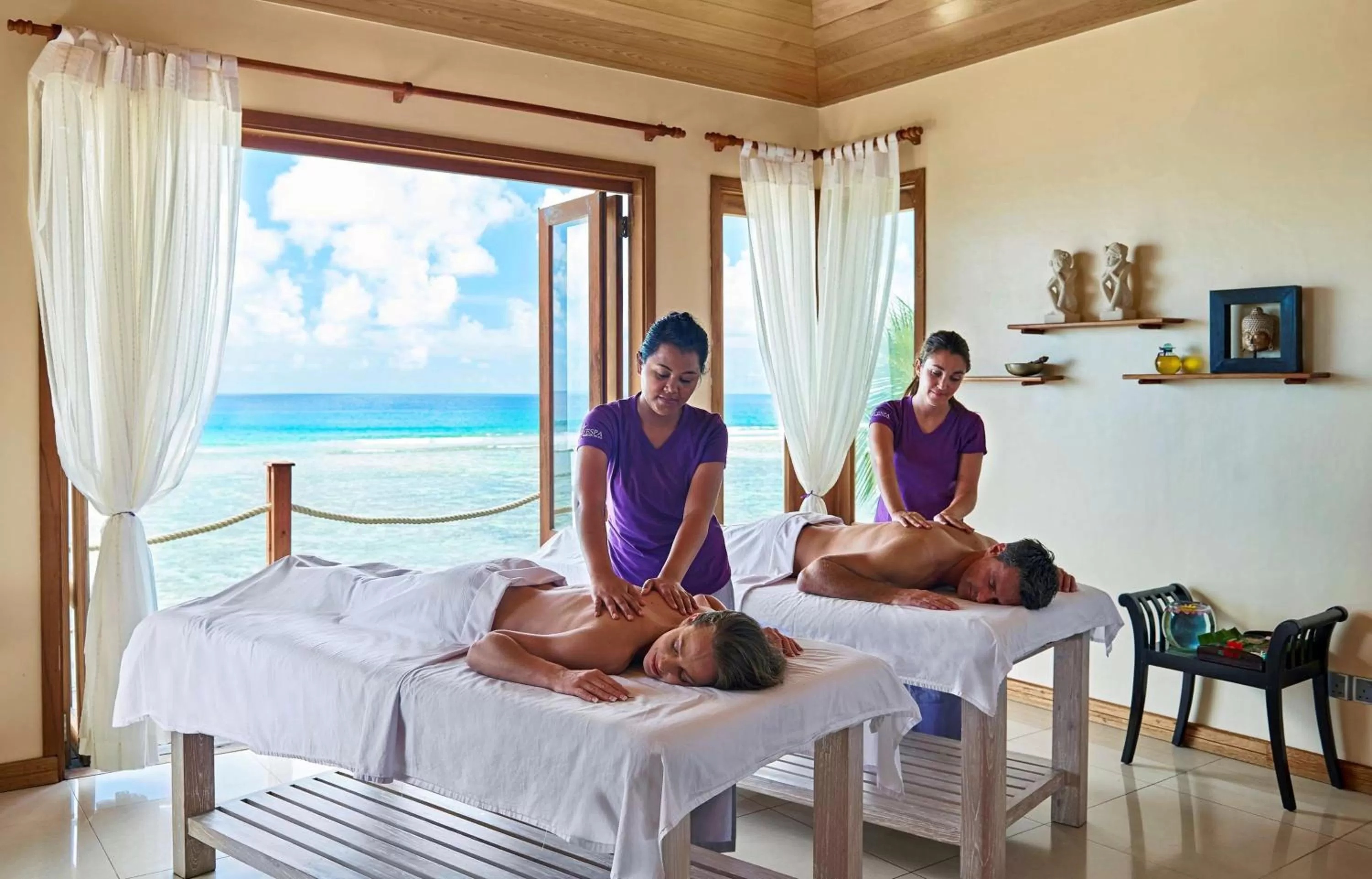 Spa and wellness centre/facilities in DoubleTree by Hilton Seychelles Allamanda Resort & Spa