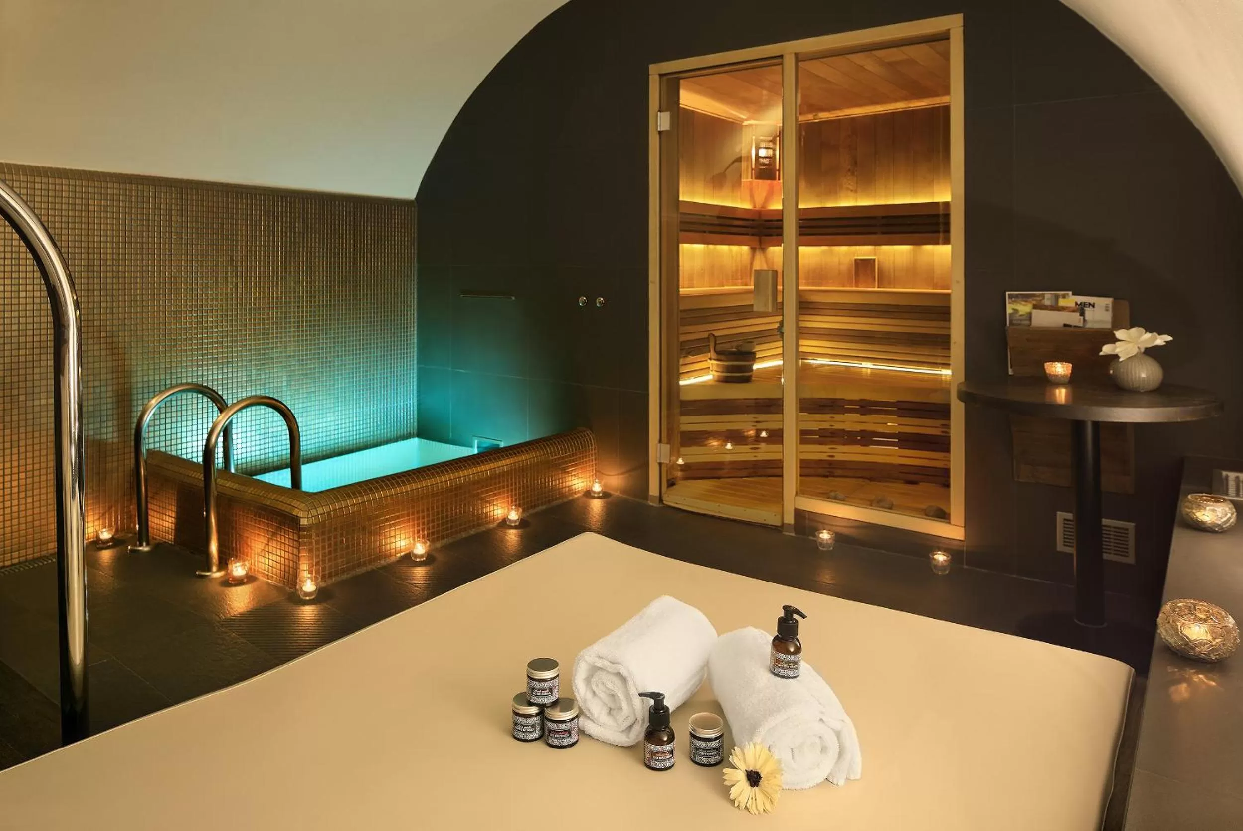 Sauna in Chateau St. Havel - Wellness Hotel