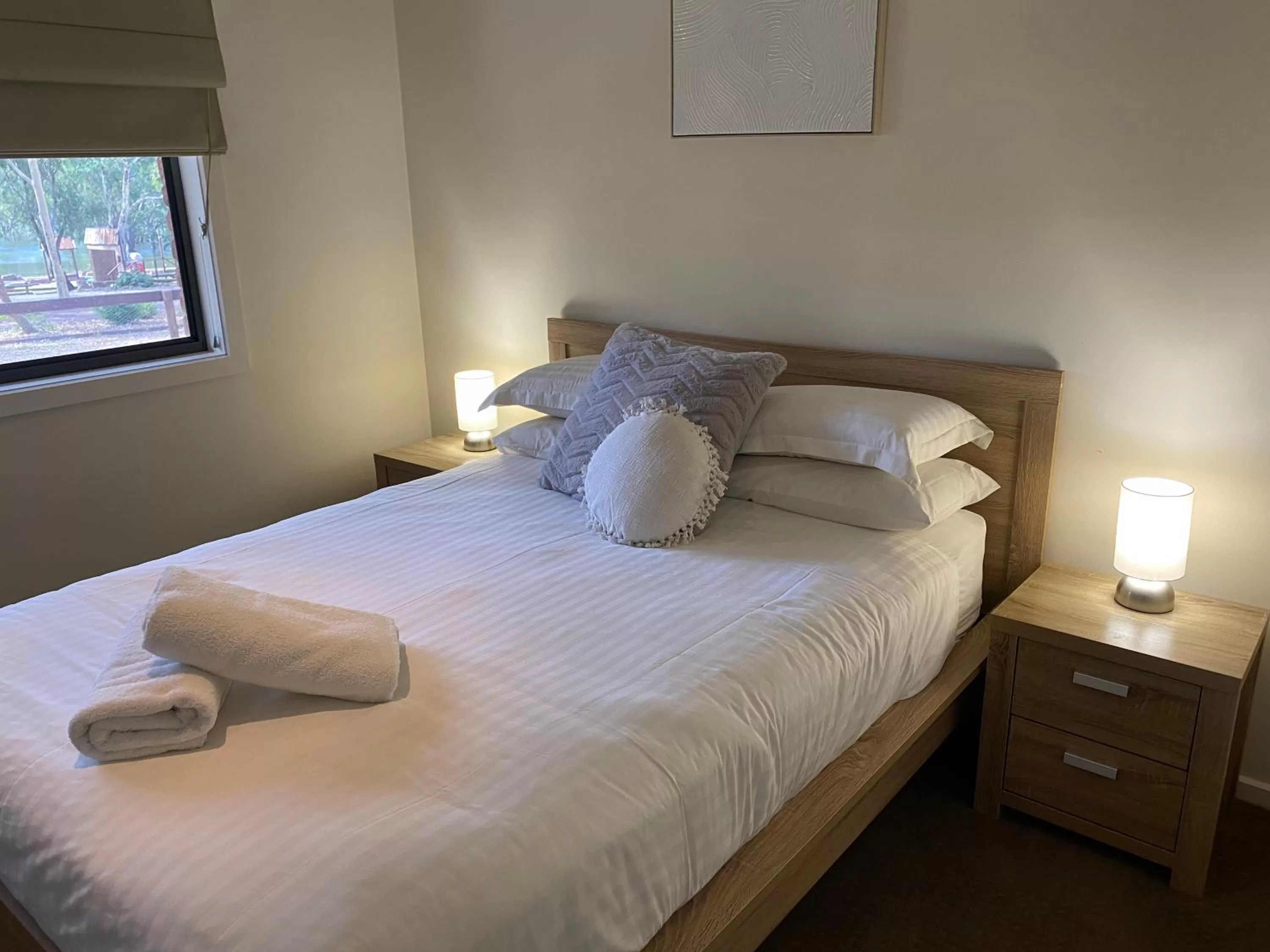 Bedroom, Bed in Mansfield Country Resort