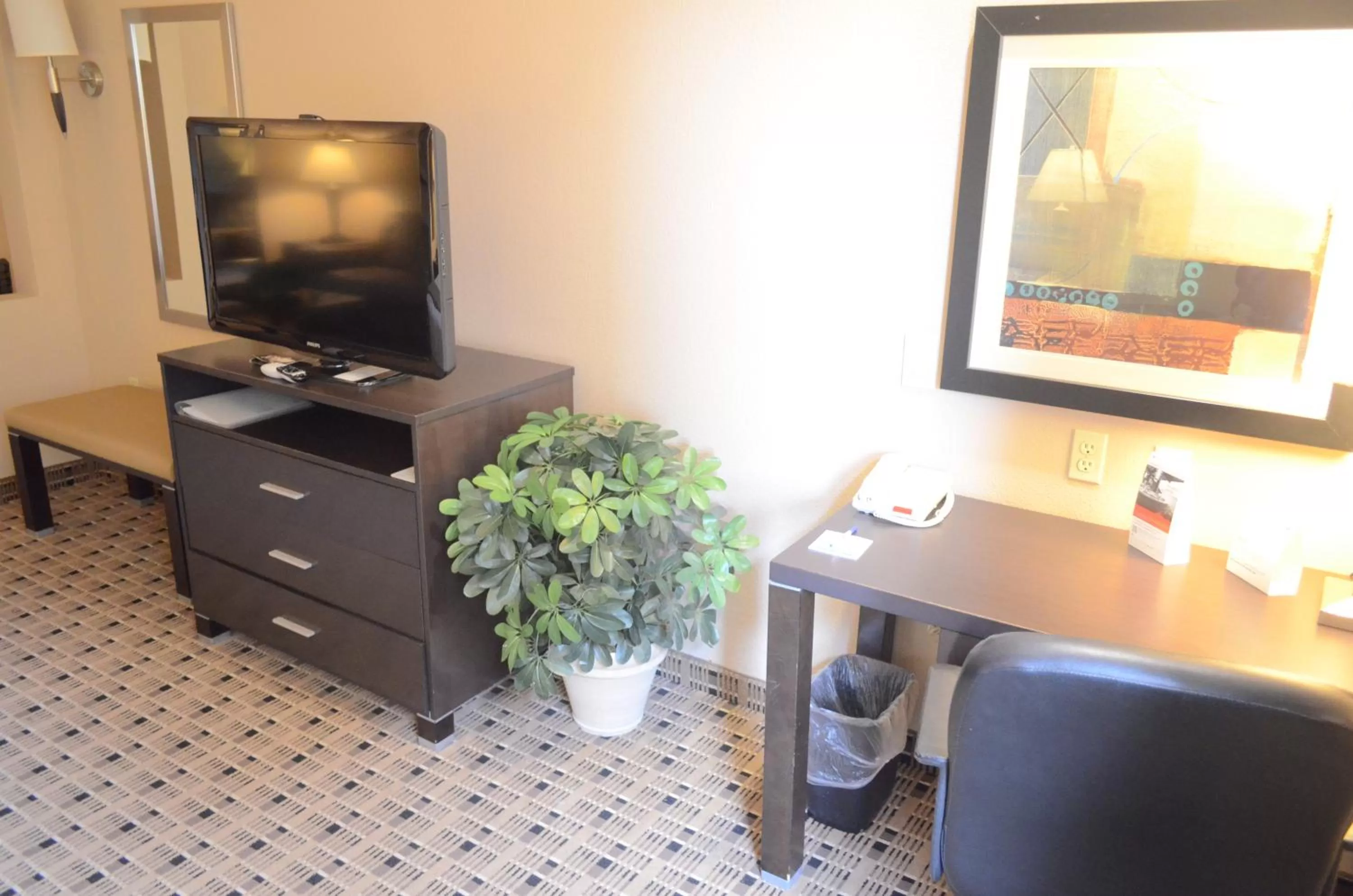 TV and multimedia in Holiday Inn Express Hotel & Suites Houston Energy Corridor - West Oaks, an IHG Hotel