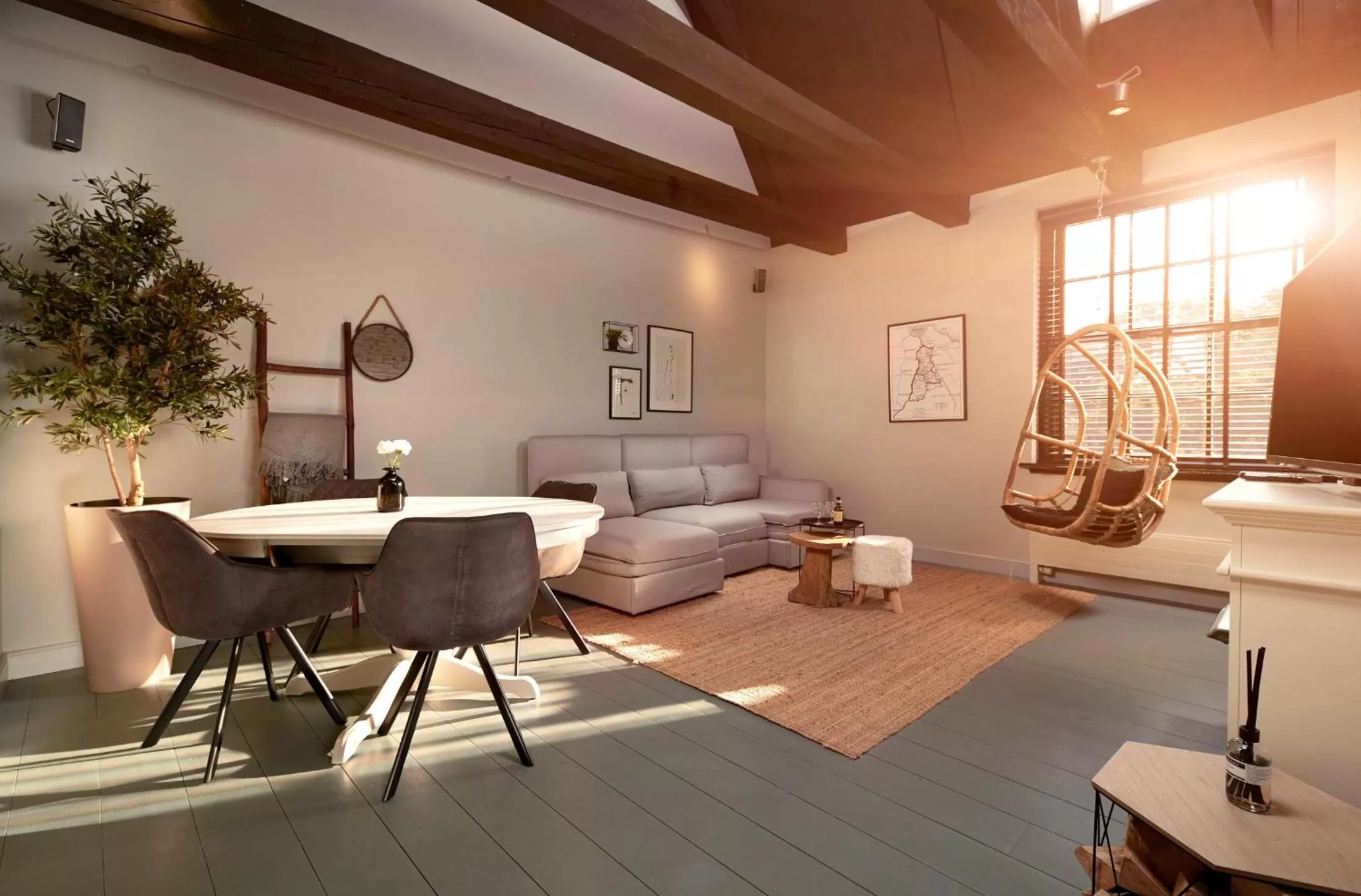 Seating Area in HUISJES AAN DE AMSTEL - Your home away from home