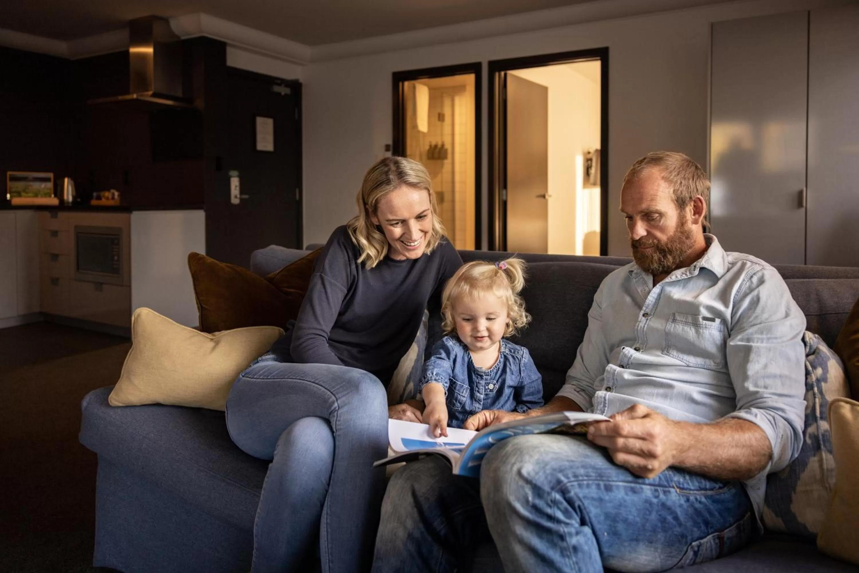 Family in Hotel Montreal