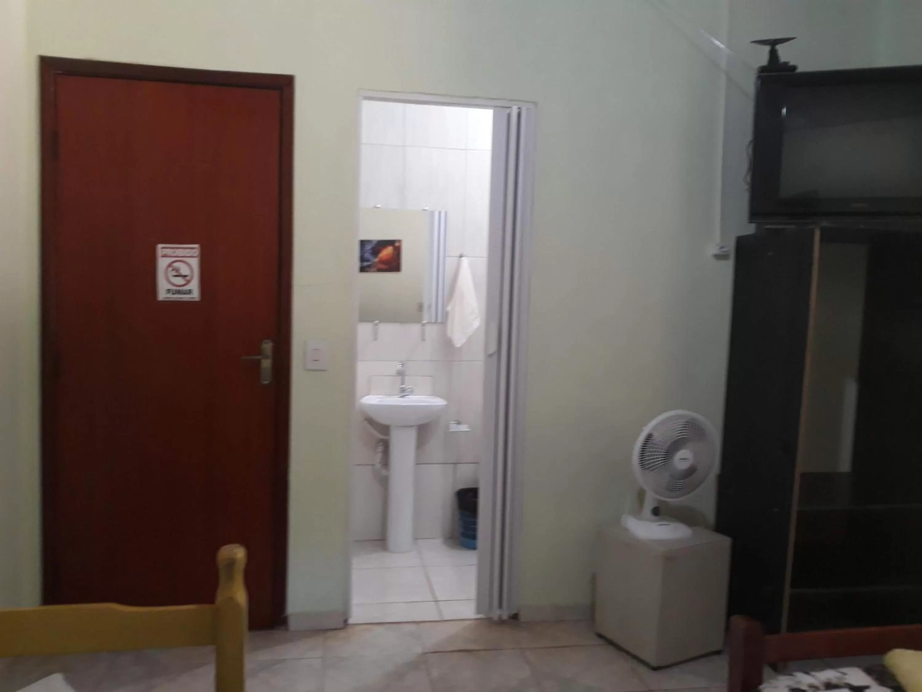 Bathroom in Pousada do Ribeirão