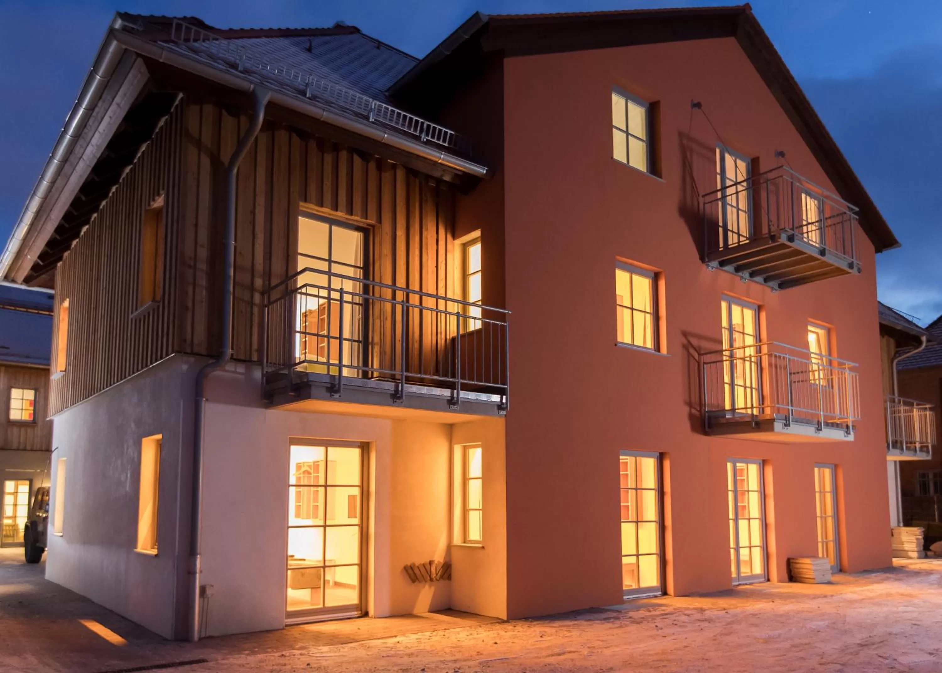 Property building in Biohotel Kunstquartier