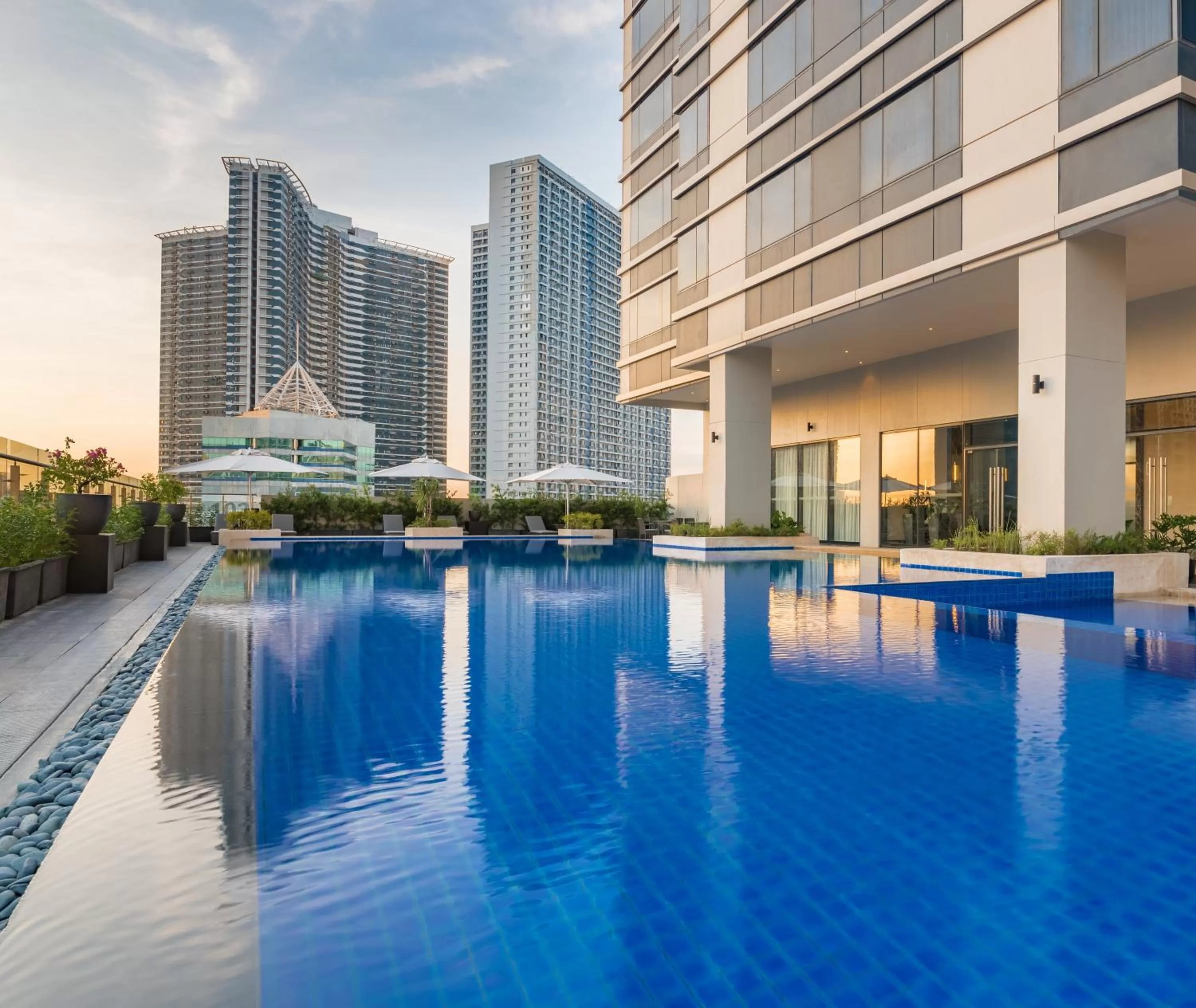 Swimming pool in Seda Residences Makati