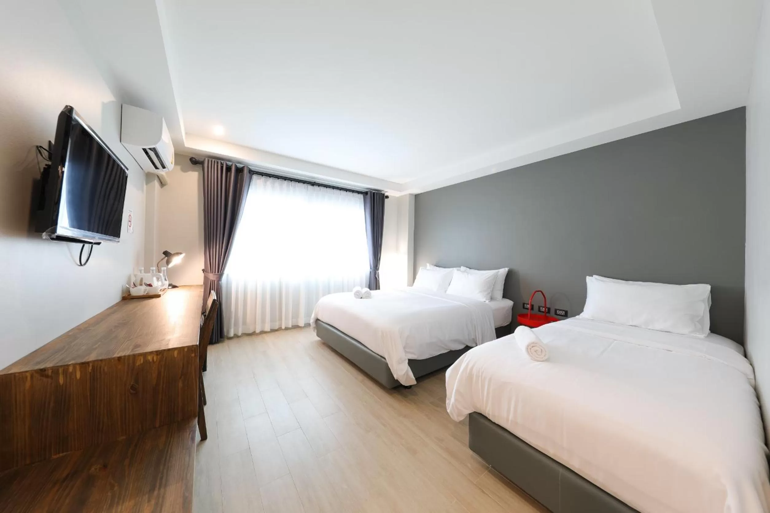 Bed in Get GuestHouse 2 ( Sangsri soi 4)