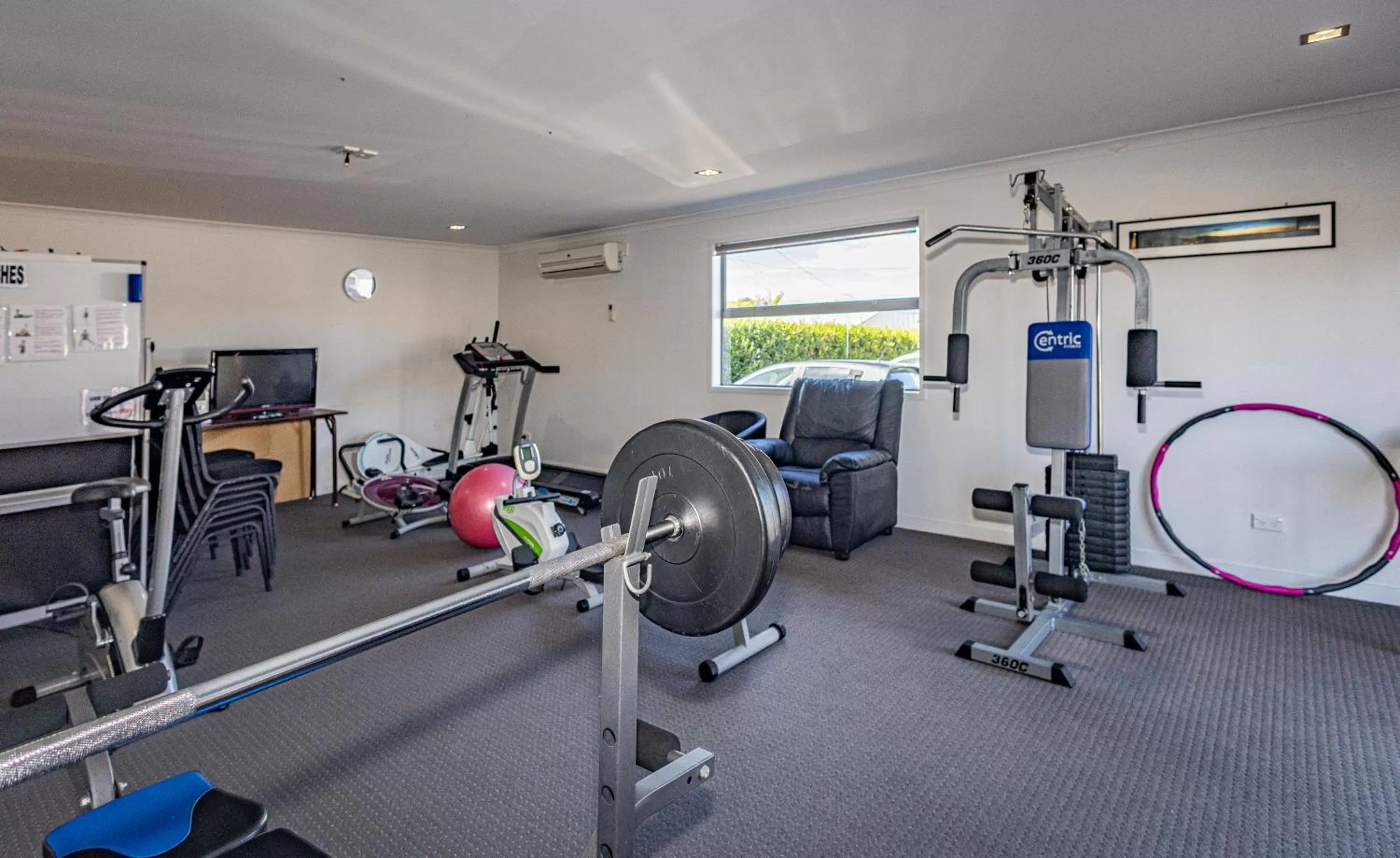 Fitness centre/facilities in Pukekura Motor Lodge