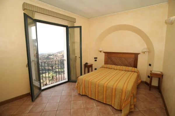 Bed in Hotel Belvedere