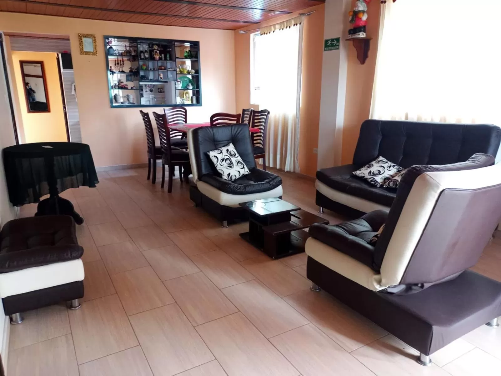 Seating area in Portal de la Cascada - Mongui