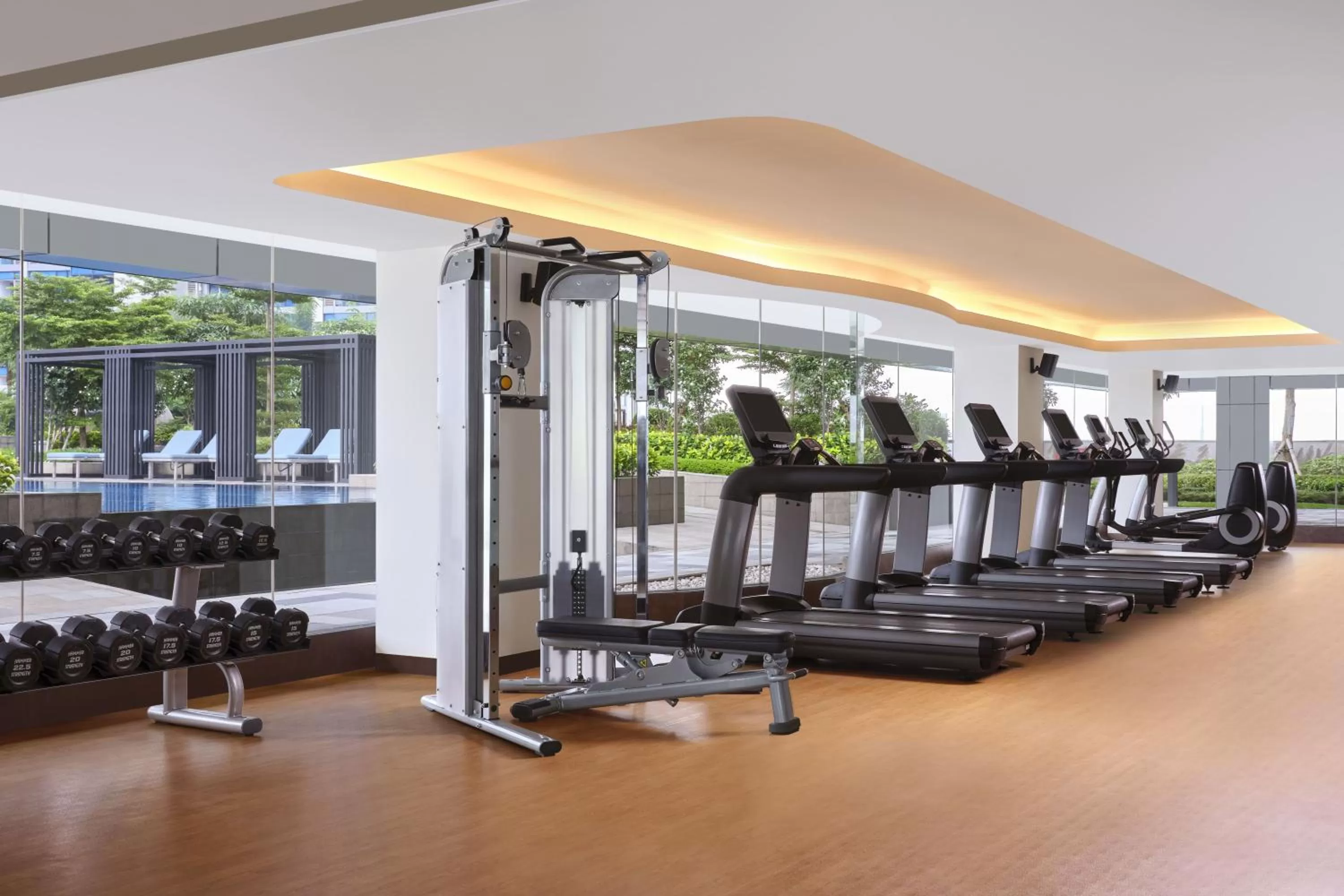 Fitness centre/facilities in Four Points by Sheraton Surabaya, Pakuwon Indah