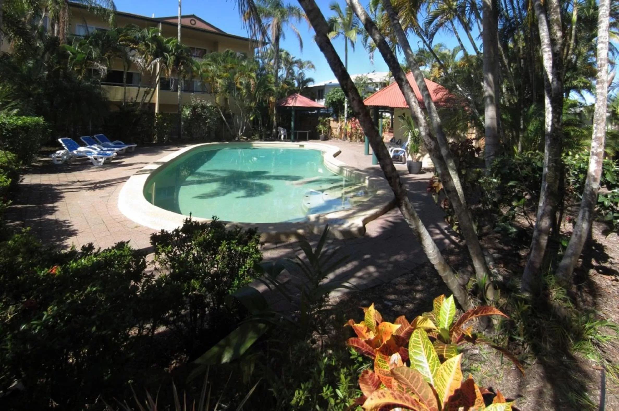 Swimming pool in Tradewinds McLeod Holiday Apartments