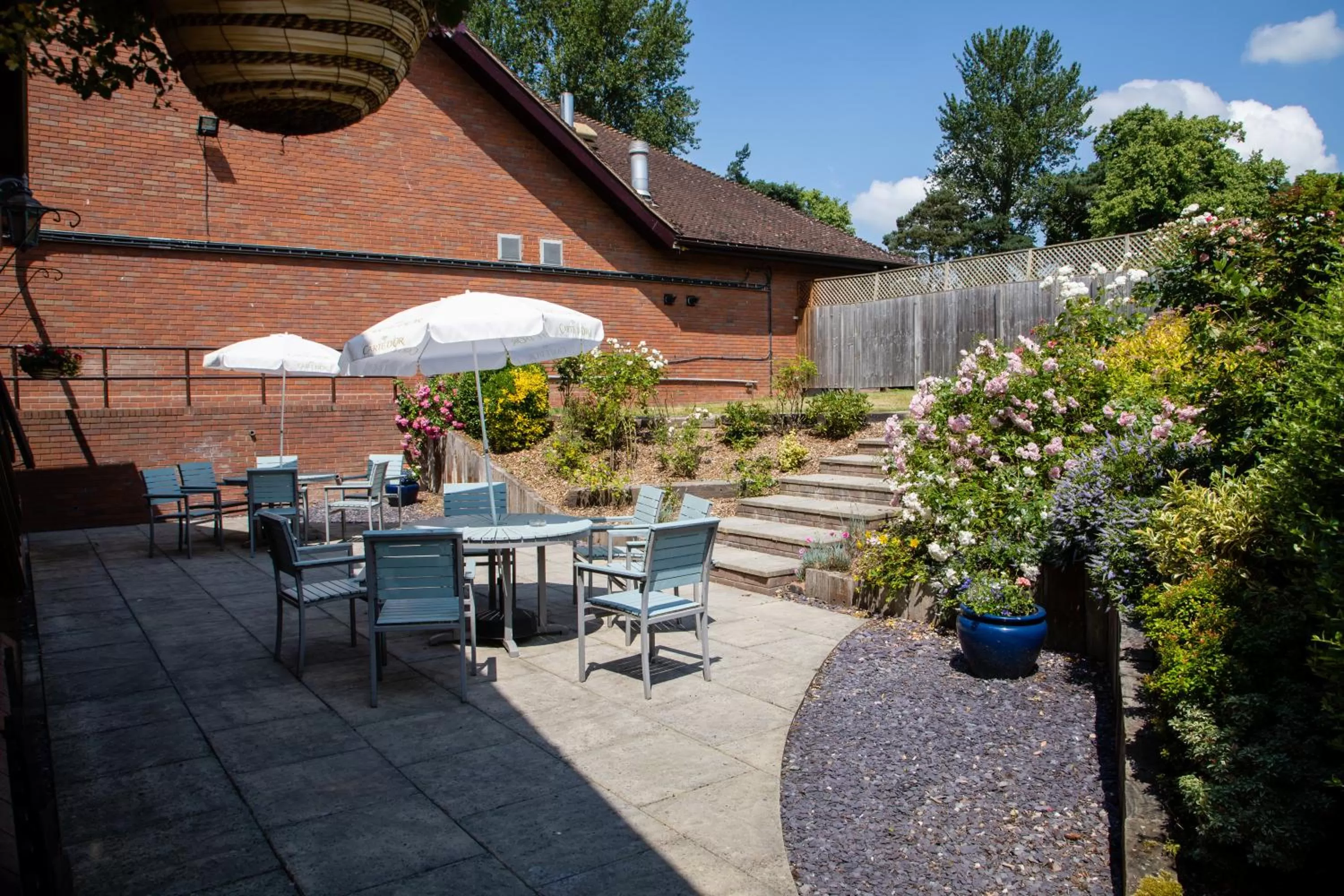 Balcony/Terrace in Albrighton Hall Hotel and Spa, a member of Radisson Individuals