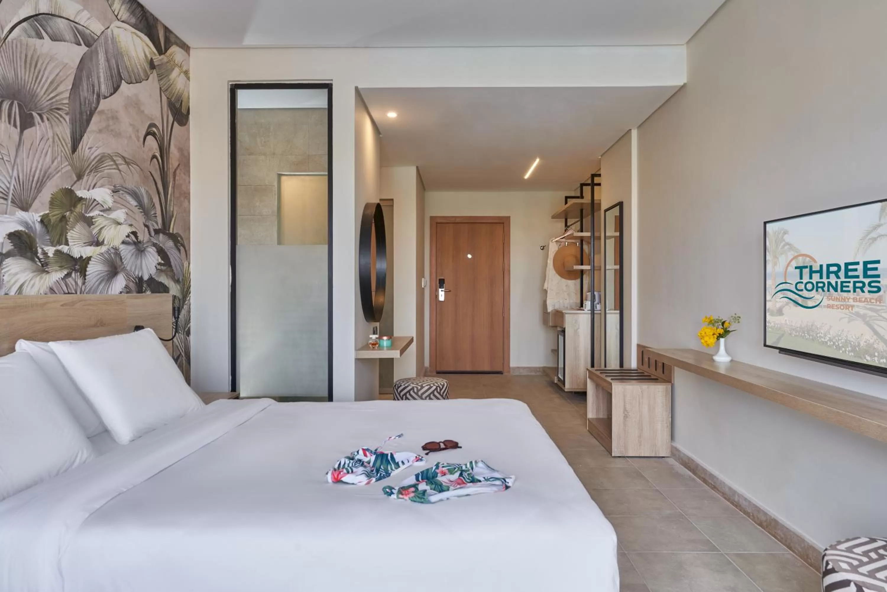 Bed in Three Corners Sunny Beach Resort