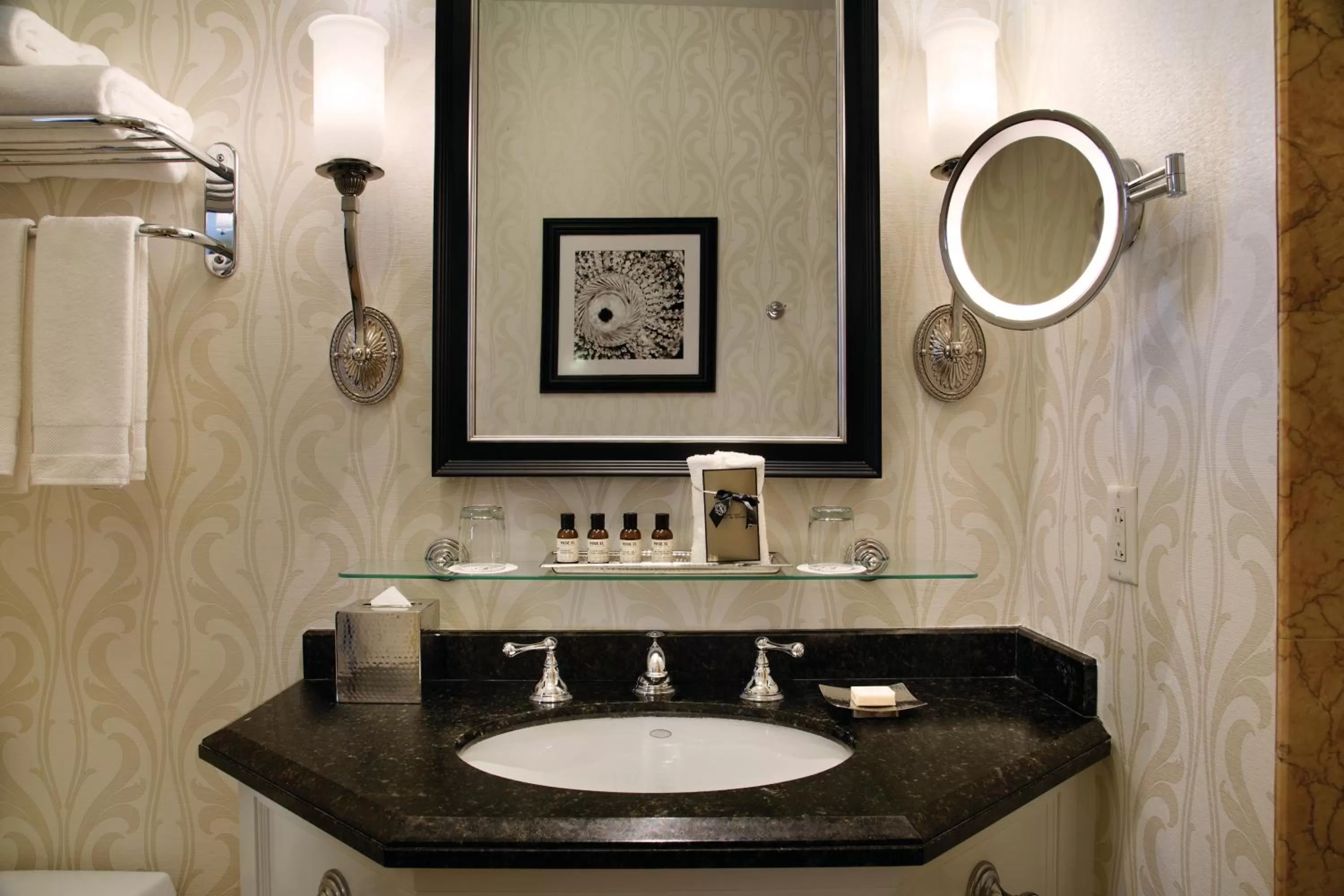 Bathroom in Fairmont San Francisco