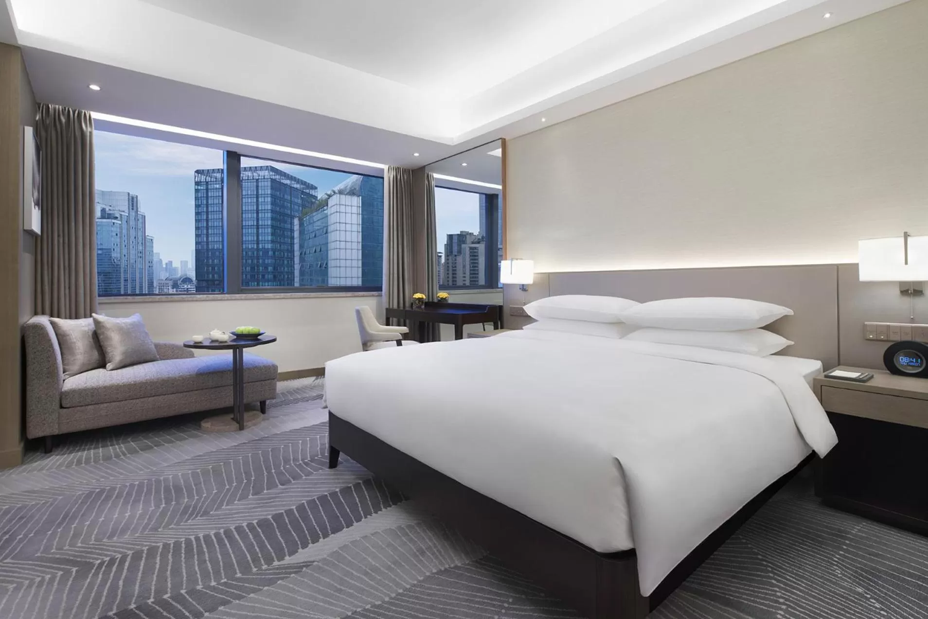Photo of the whole room, Bed in Hyatt Regency Metropolitan Chongqing