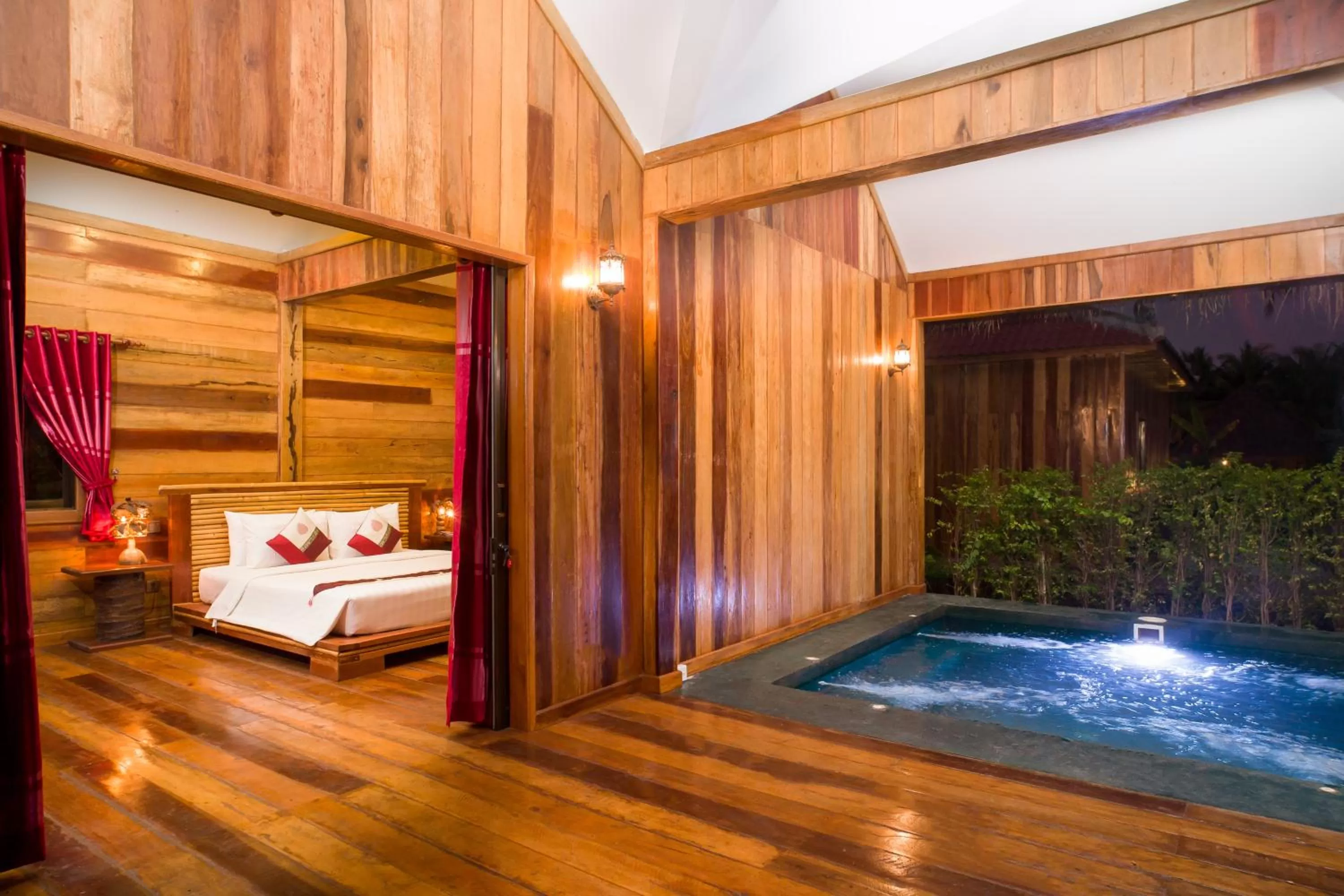 Bedroom, Bed in Authentic Khmer Village Resort