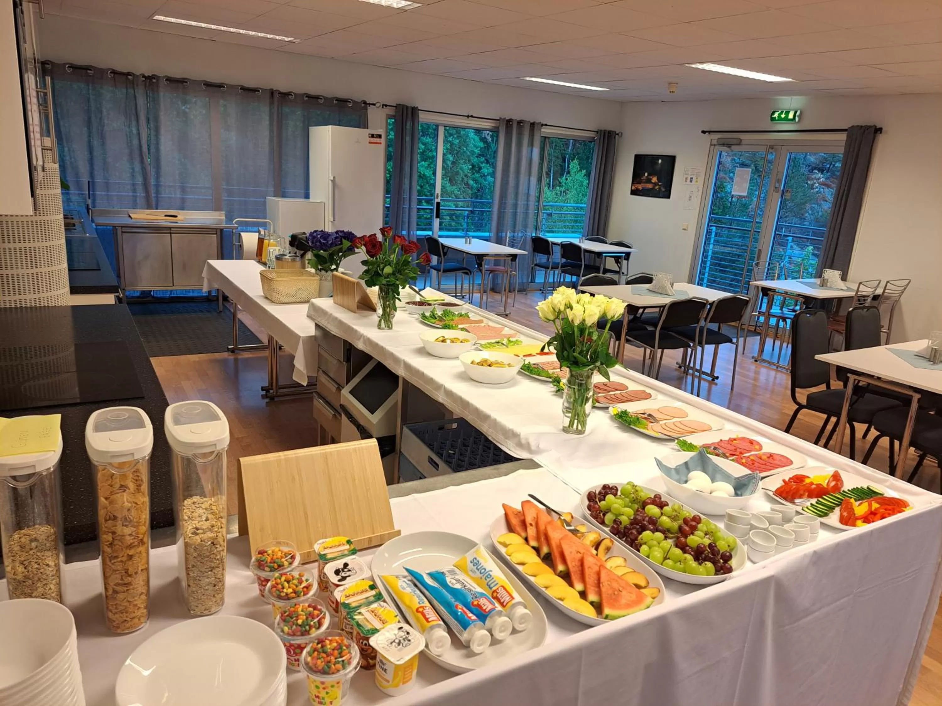 Food and drinks in Motell Svinesundparken