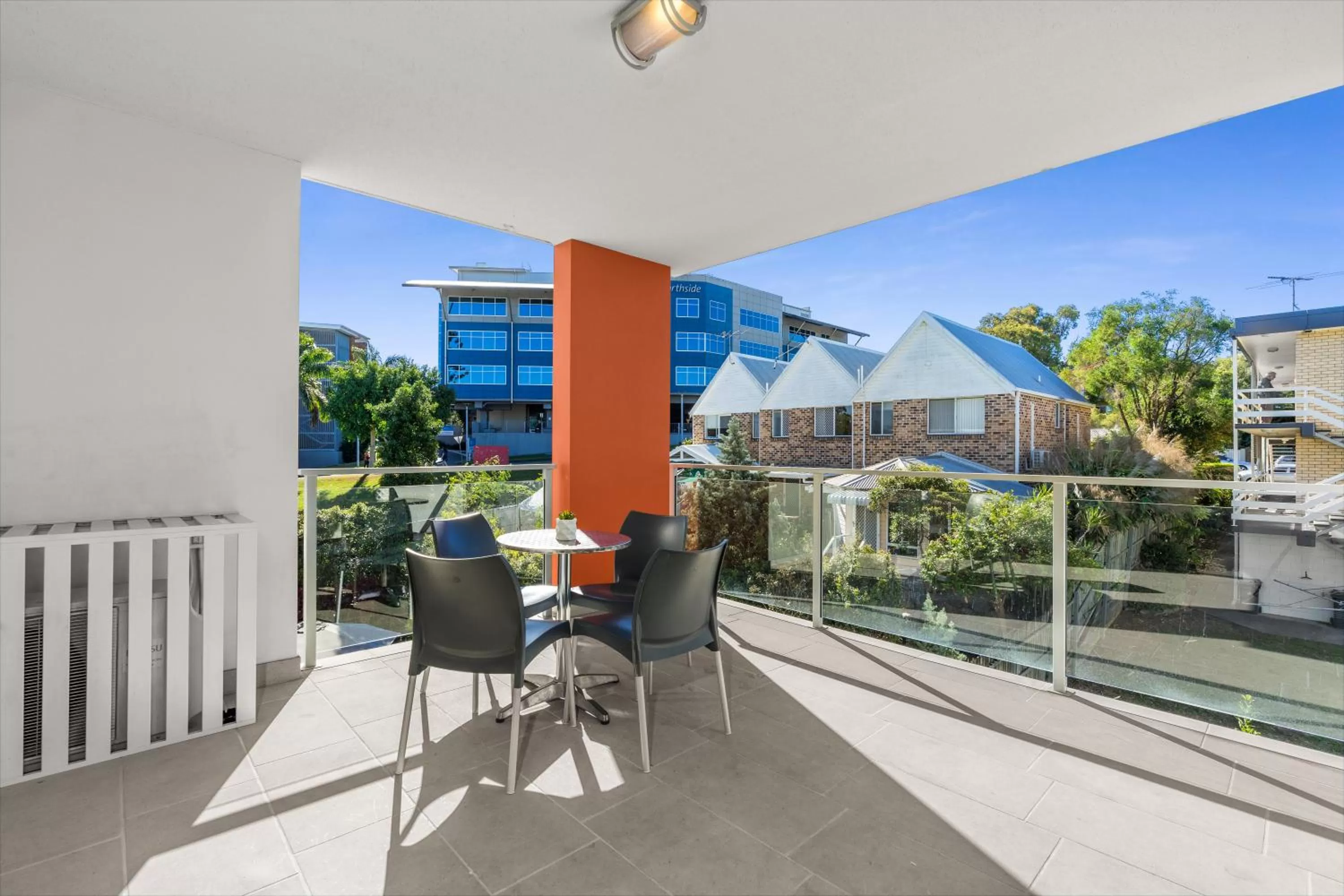Patio in Essence Apartments Chermside
