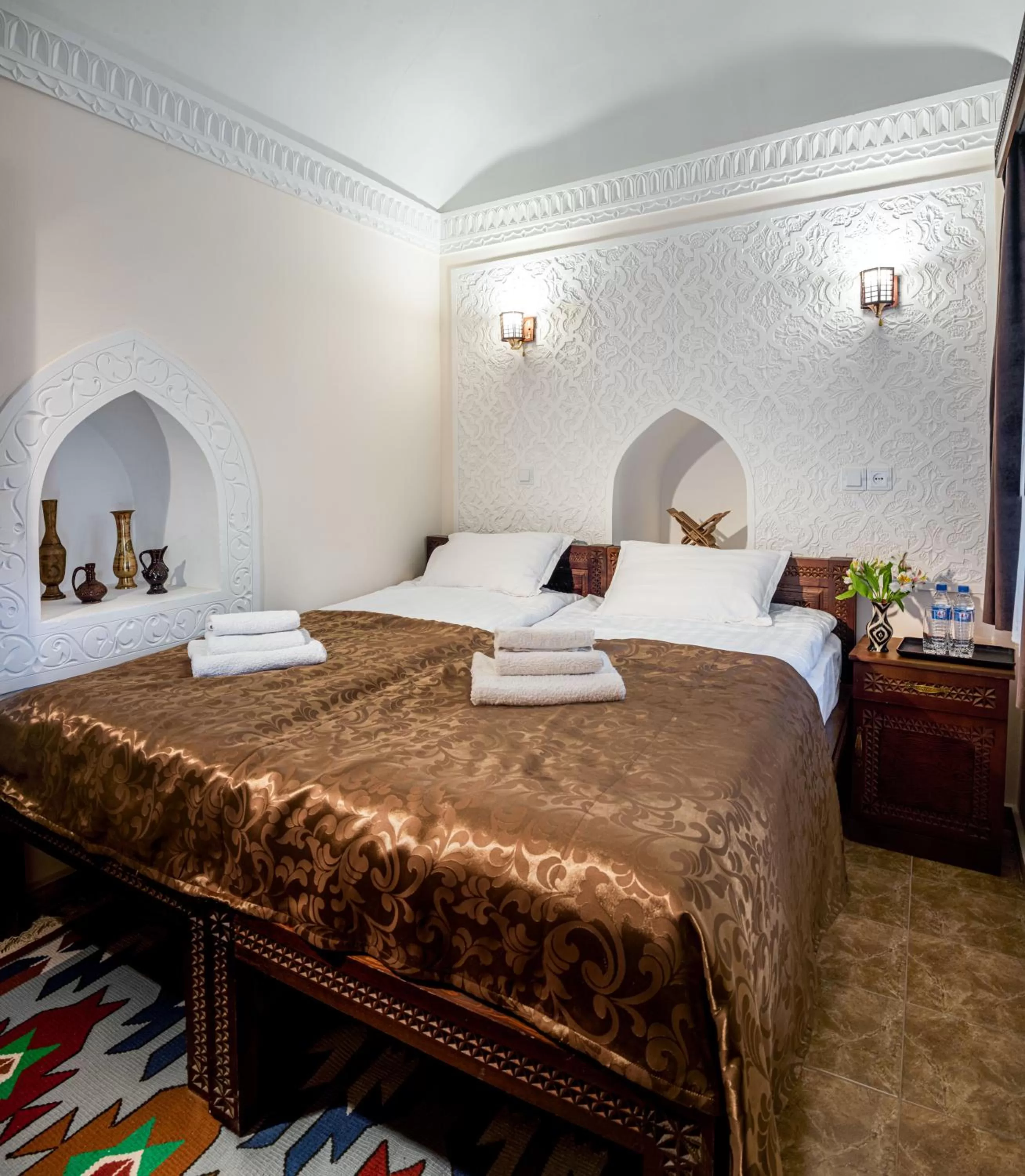 Bed in New Star Boutique hotel - madrasah Muhammad Mahram 1903