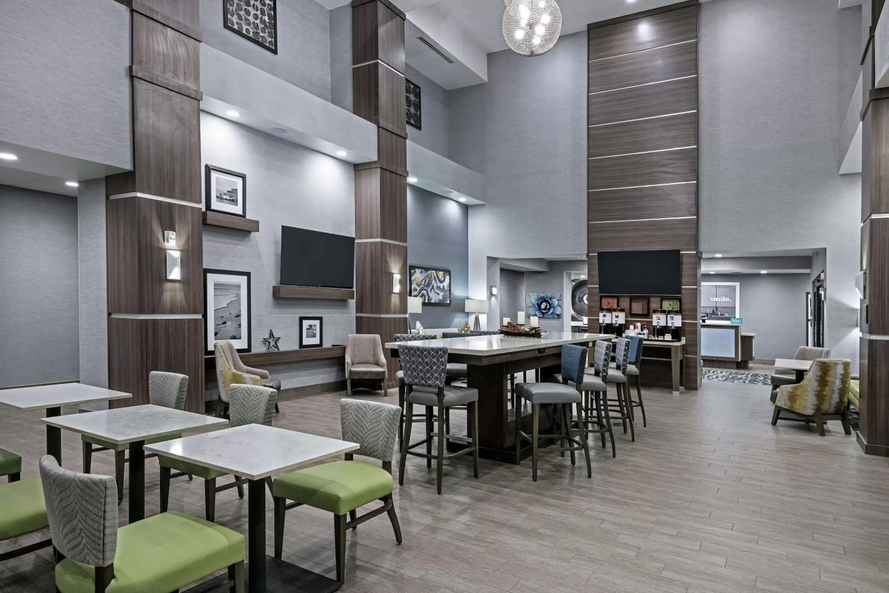 Lobby or reception in Hampton Inn & Suites By Hilton-Corpus Christi Portland,Tx