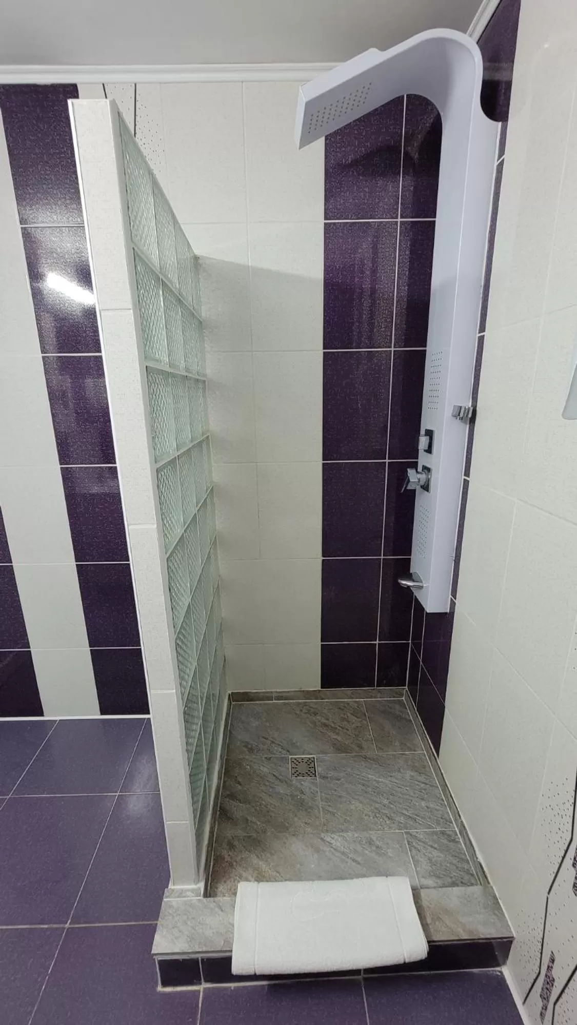 Shower in Hotel IMPERYUM