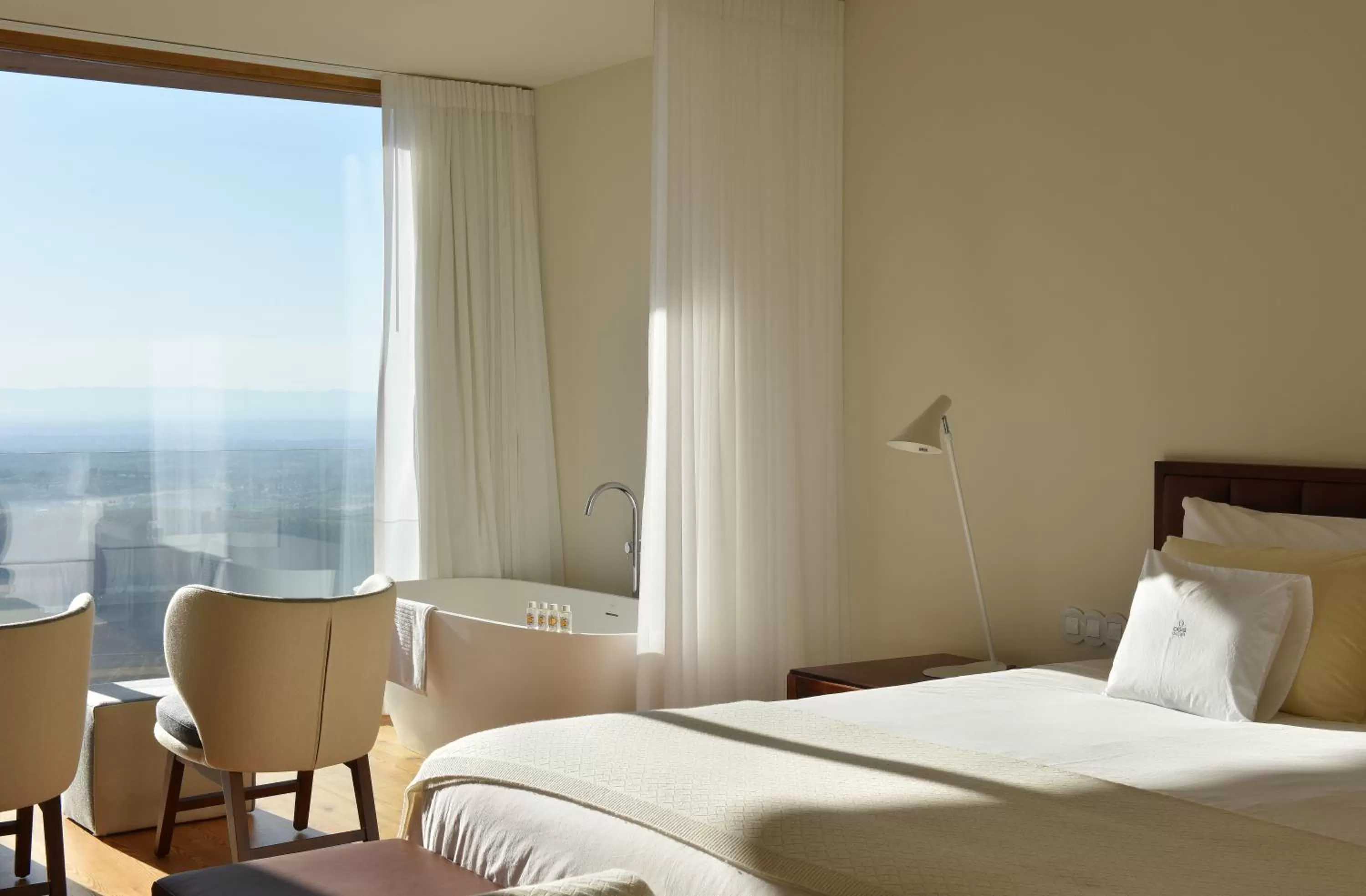 Bedroom, Bed in Casas Da Lapa, Nature & Spa Hotel