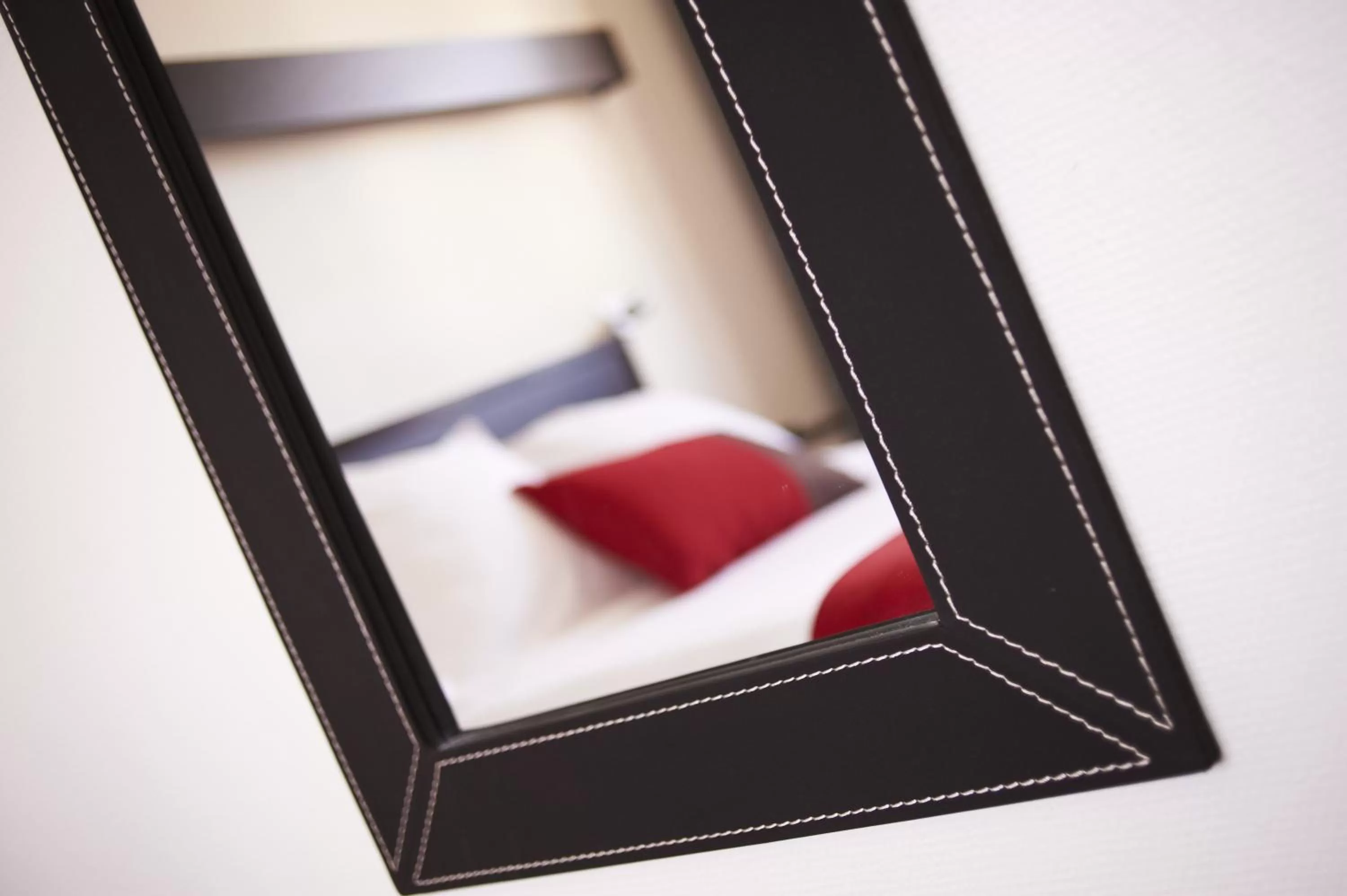 Decorative detail, Bed in Logis Hotel Chateaubriand