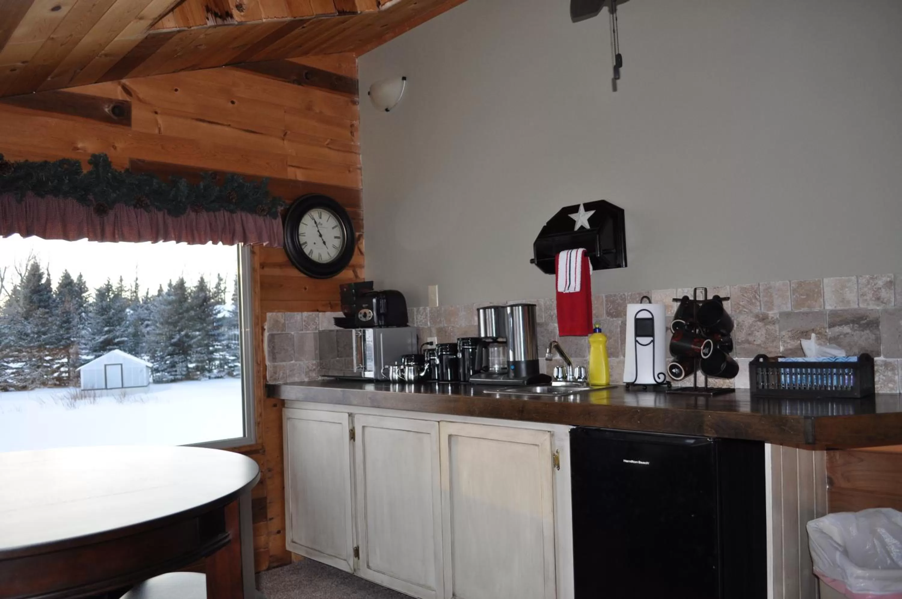 Kitchen or kitchenette in Rocky Ridge Country Lodge
