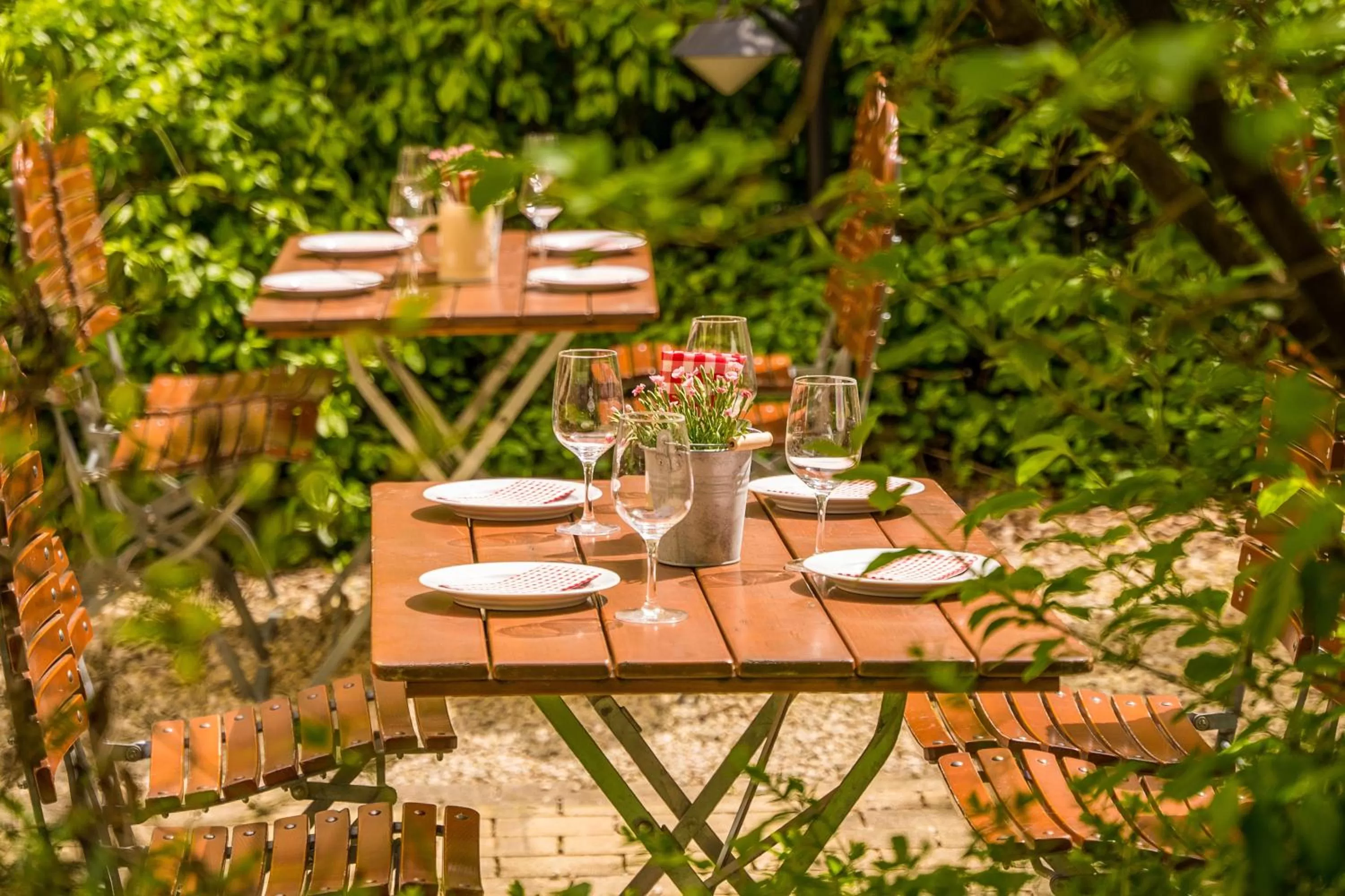 Patio in Hotel München City Center affiliated by Meliá