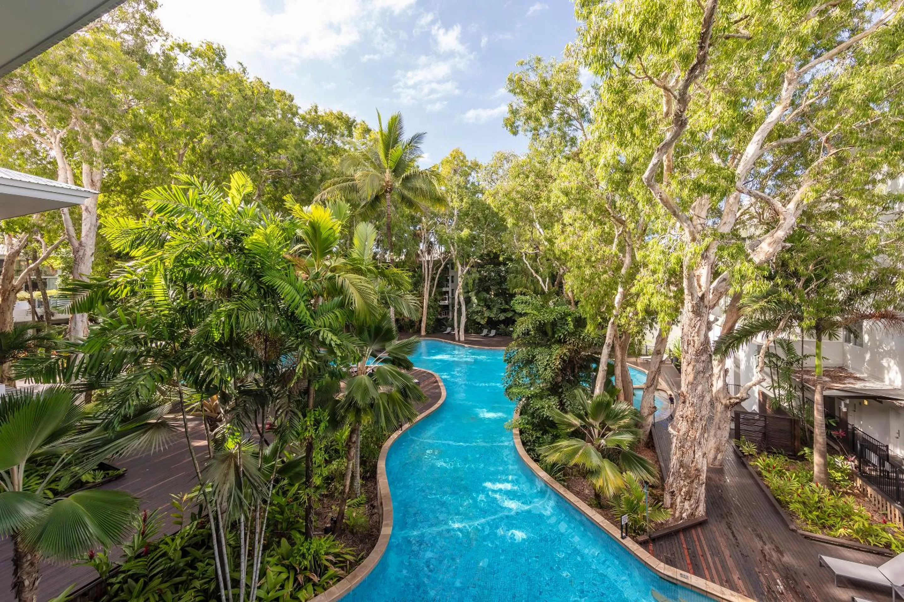 Pool view in Drift Palm Cove