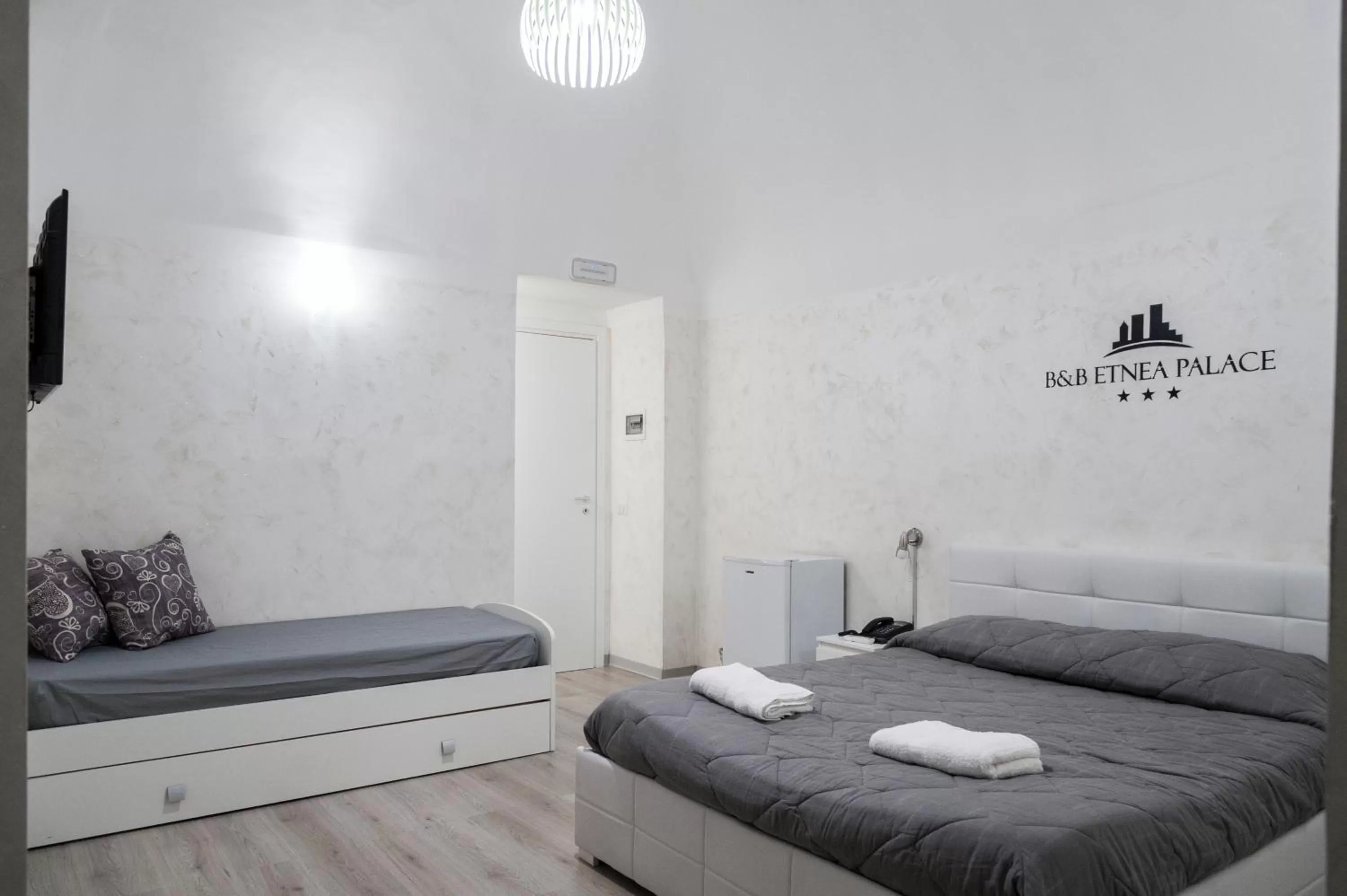 Bed in B&B Etnea Palace