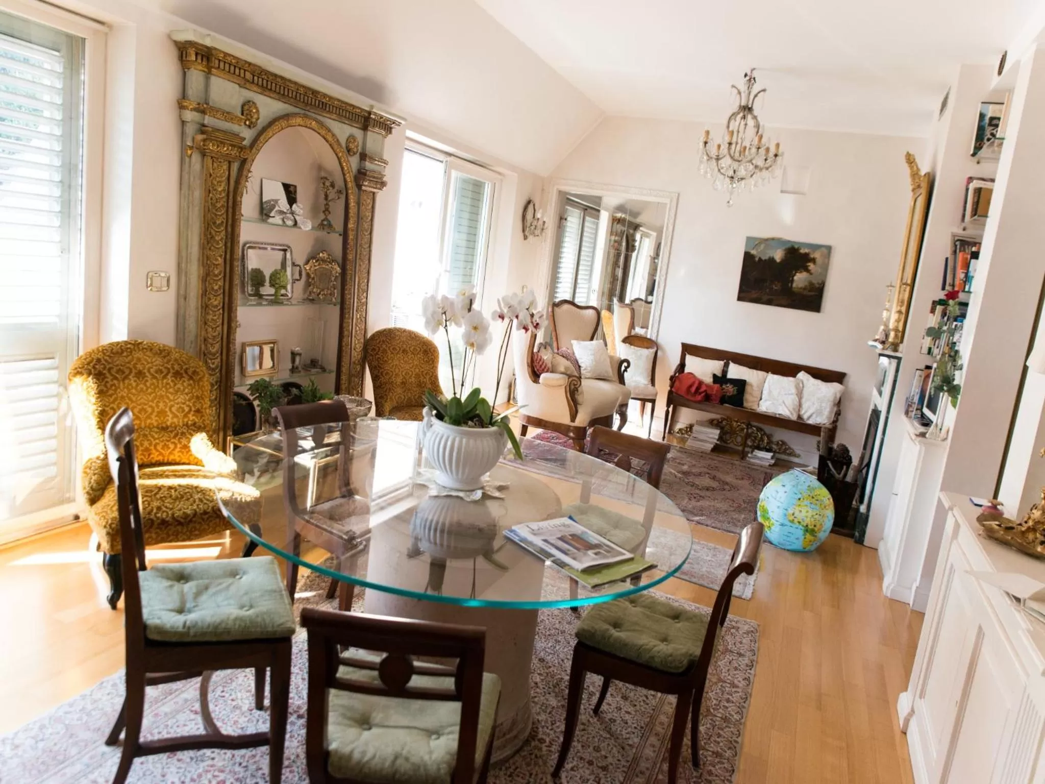 Communal lounge/ TV room in Casa Malena