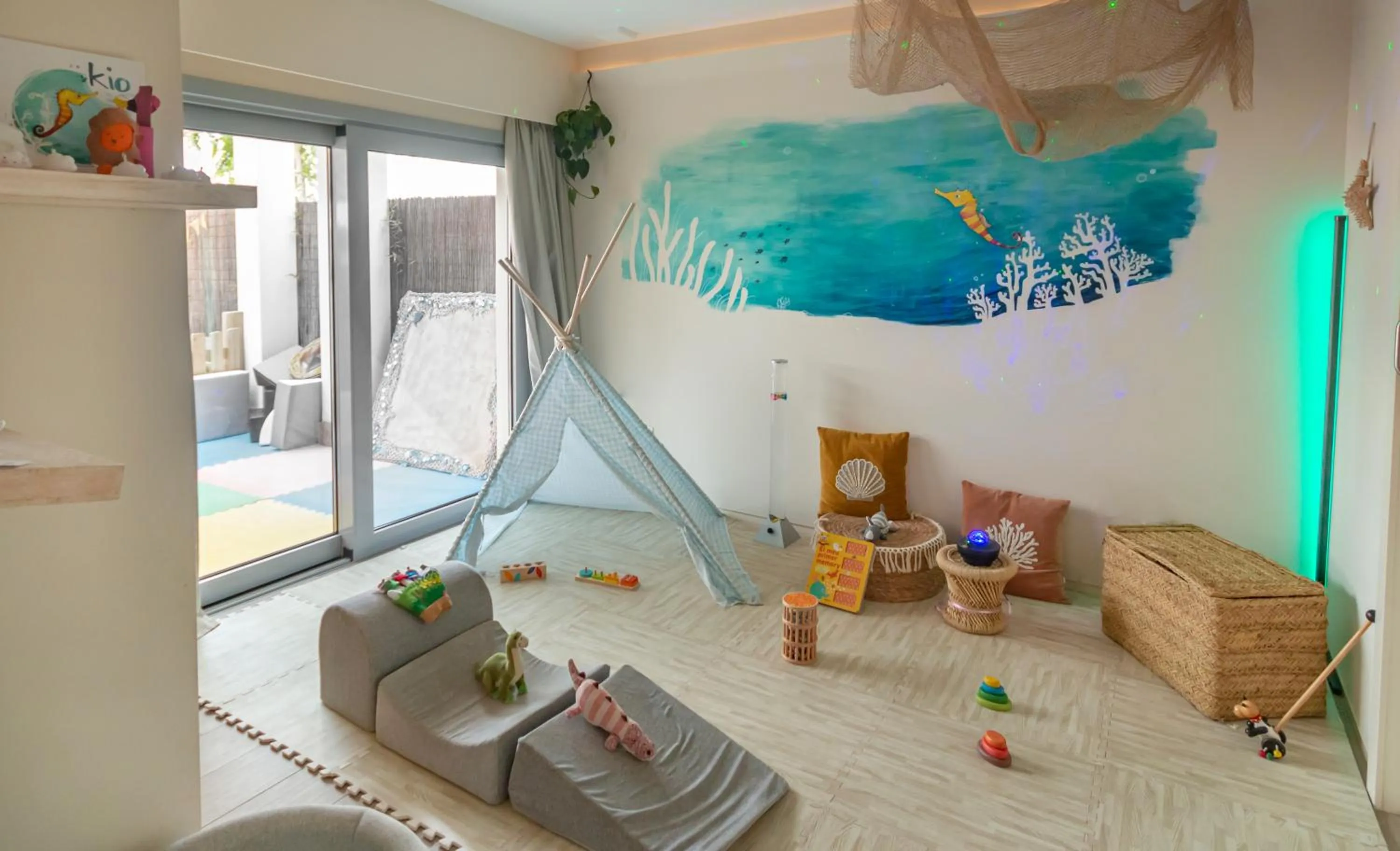 Kids's club in 7Pines Resort Ibiza, part of Destination by Hyatt